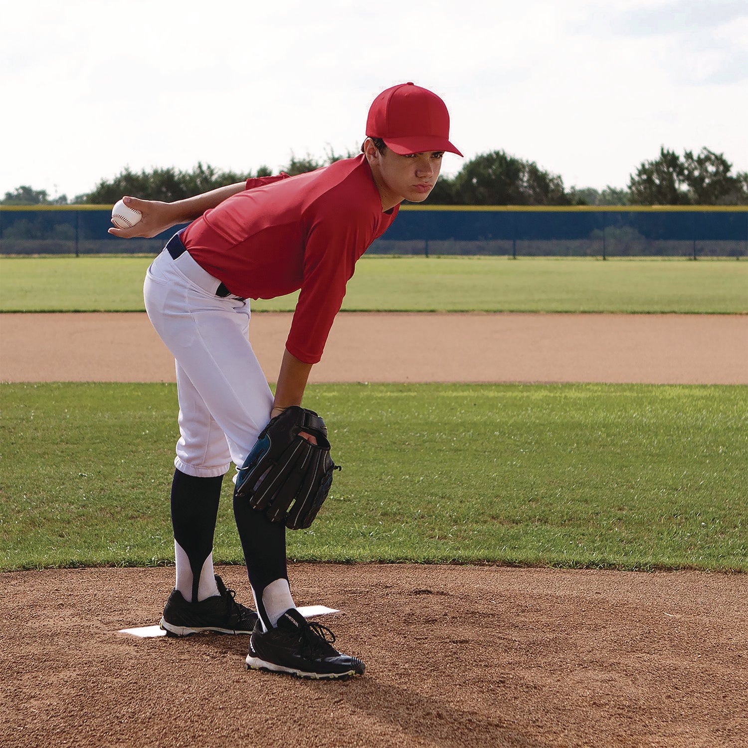 Pro Model 4-Way Pitcher's Box, 24" x 6" Champion Sports Flipcost