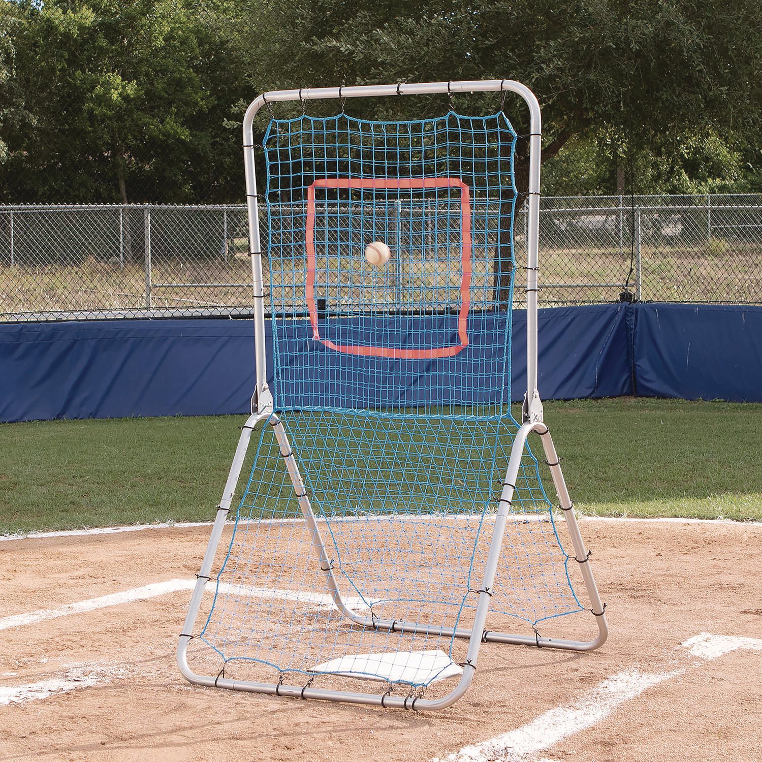 Multi-Sport Pitch Back Screen, 72" x 42", 1.25" dia frame Champion Sports Flipcost