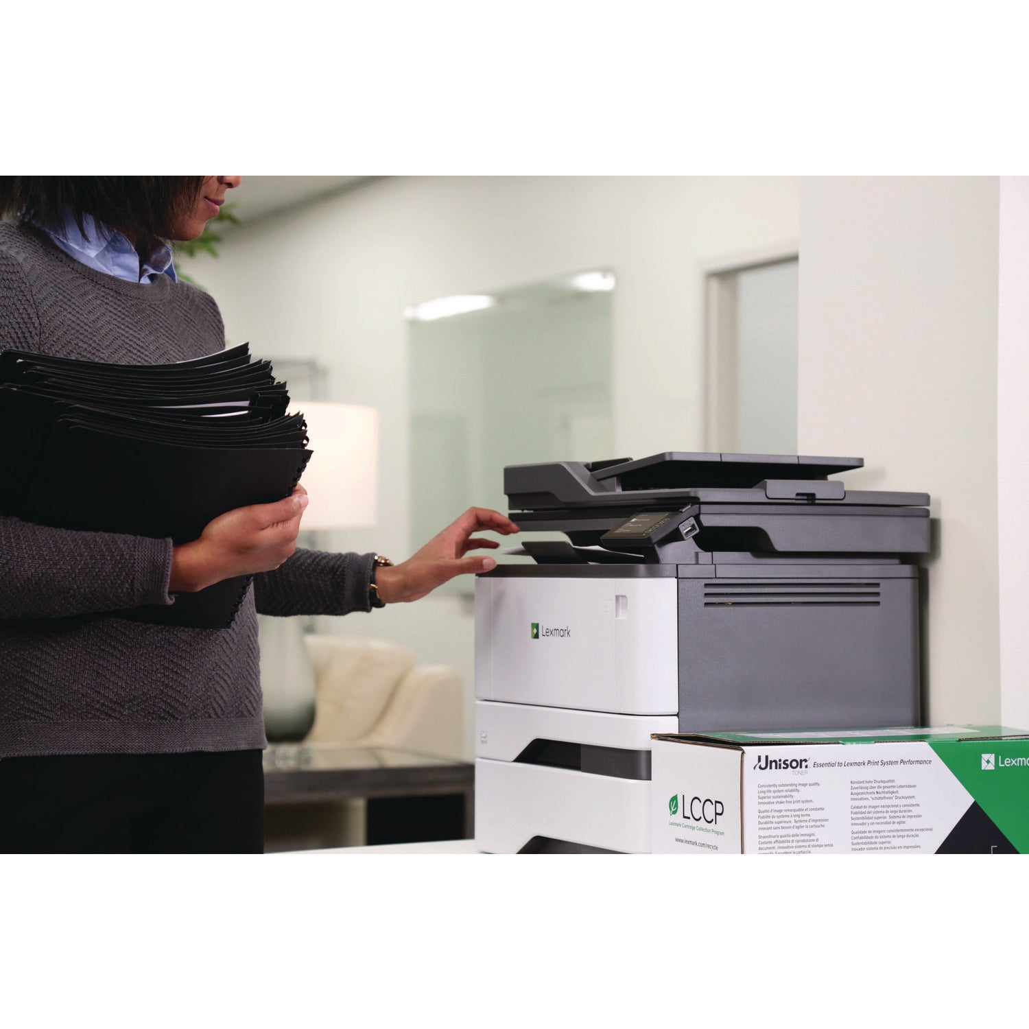 74C0SKG Return Program Toner, 7,000 Page-Yield, Black Lexmark™ Flipcost