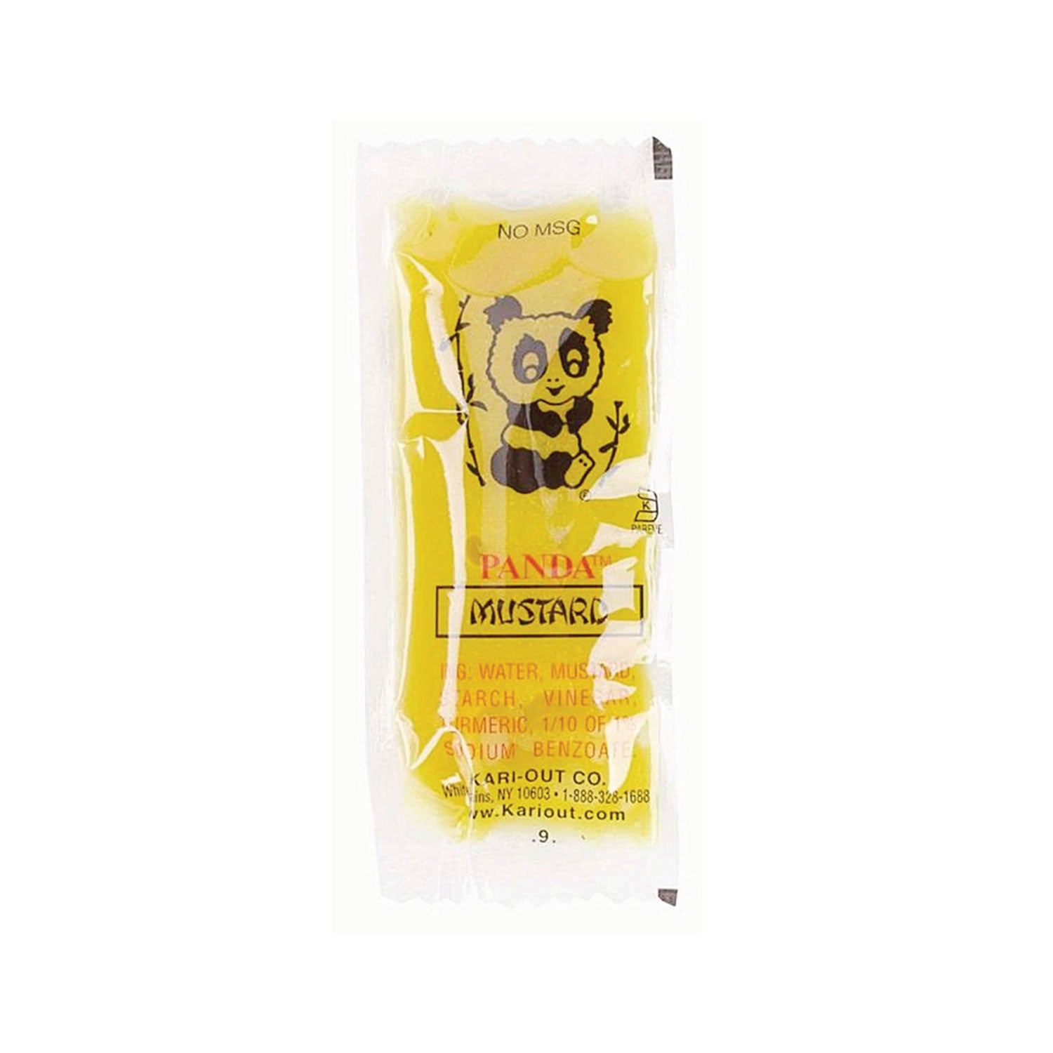 Sauce, Mustard, 9 g Packet, 450/Carton