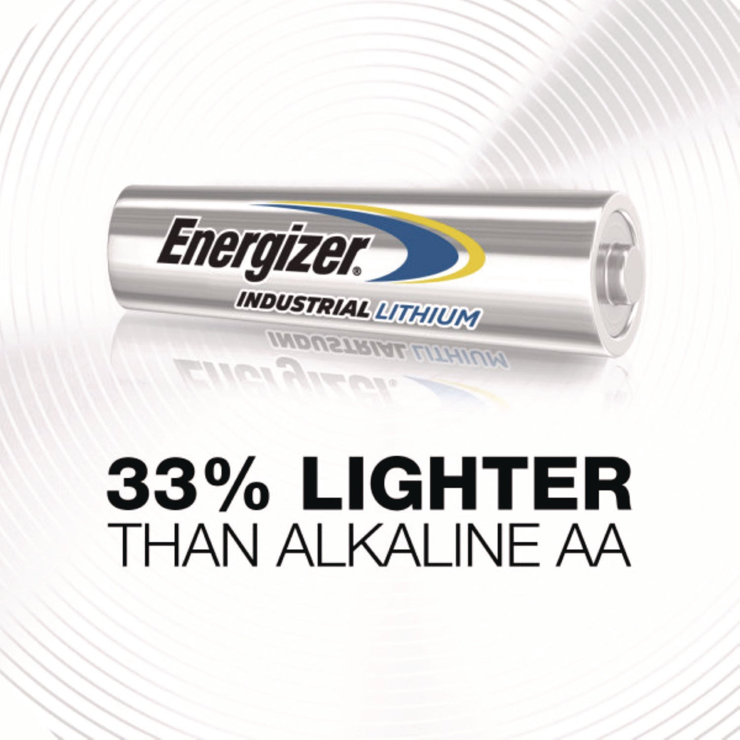 Energizer® Industrial Lithium AAA Battery, 1.5 V, 4/Pack