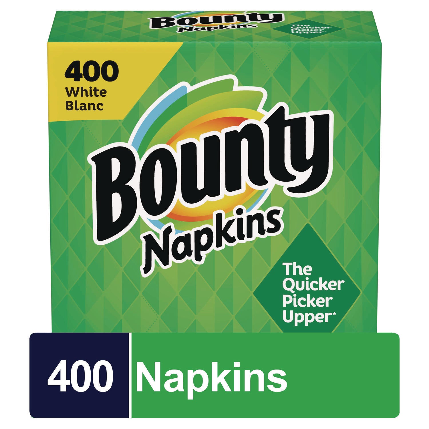 Quilted Napkins, 2-Ply, 12.1 x 12, White, 400/Pack, 4 Packs/Carton Bounty® Flipcost