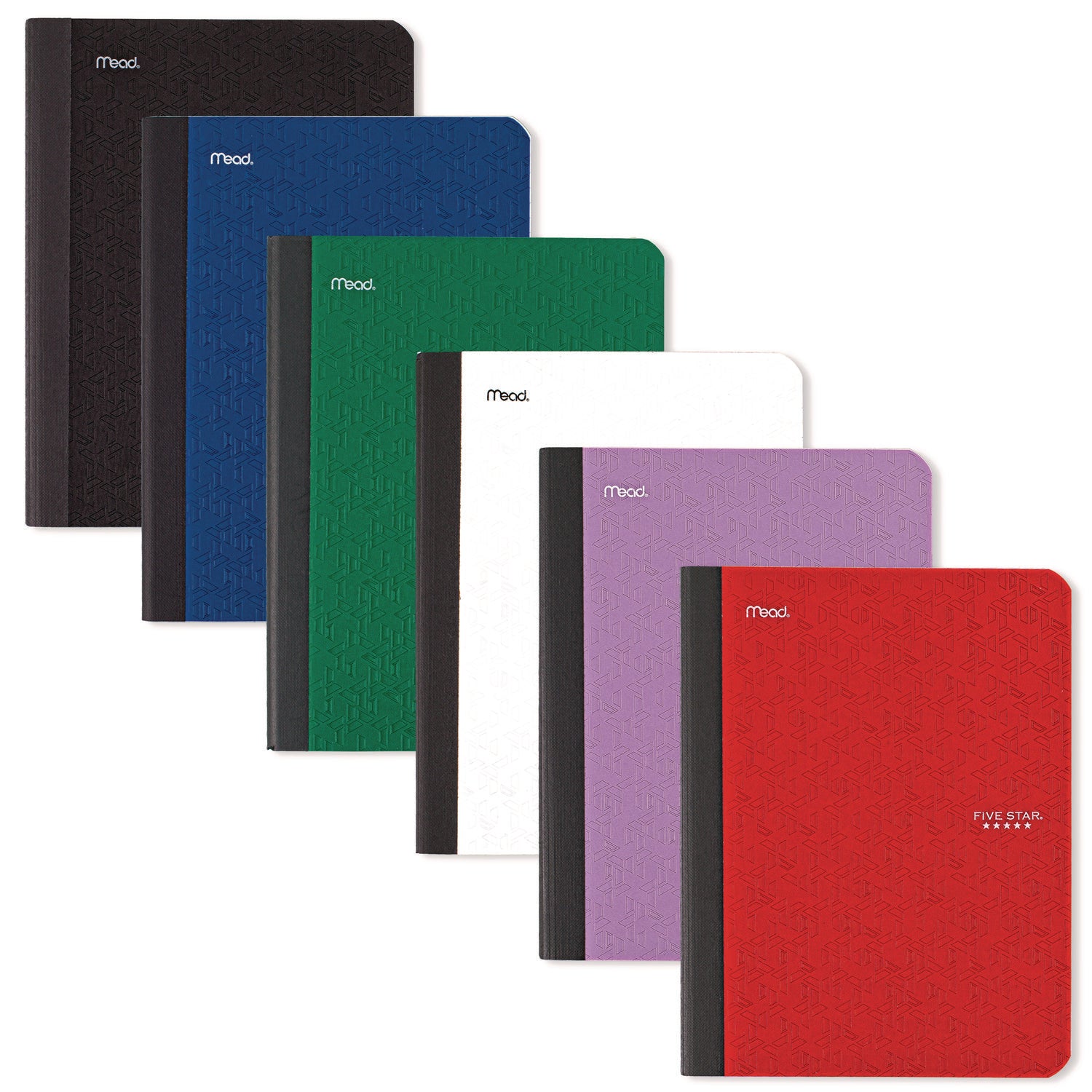 Composition Book, Medium/College Rule, Randomly Assorted Cover Color, (80) 9.75 x 7.5 Sheets Five Star® Flipcost