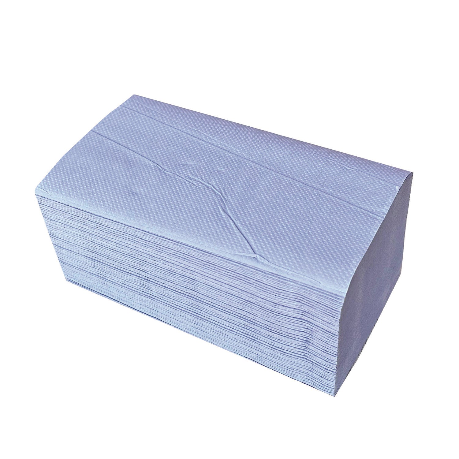 Windshield Paper Towels, 9.13 x 10.25, Blue, 250/Pack, 9 Packs/Carton