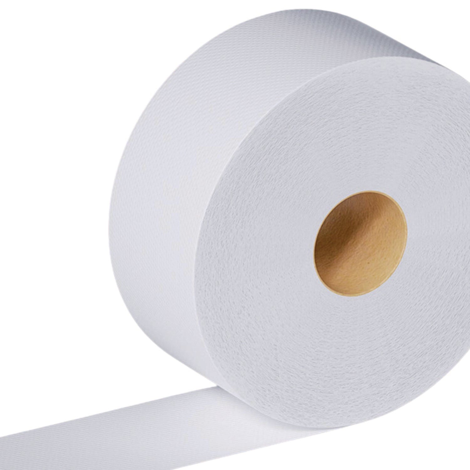 Jumbo Roll Bath Tissue, 2-Ply, White, 525 ft x 3.2", 12 Rolls/Carton GEN Flipcost