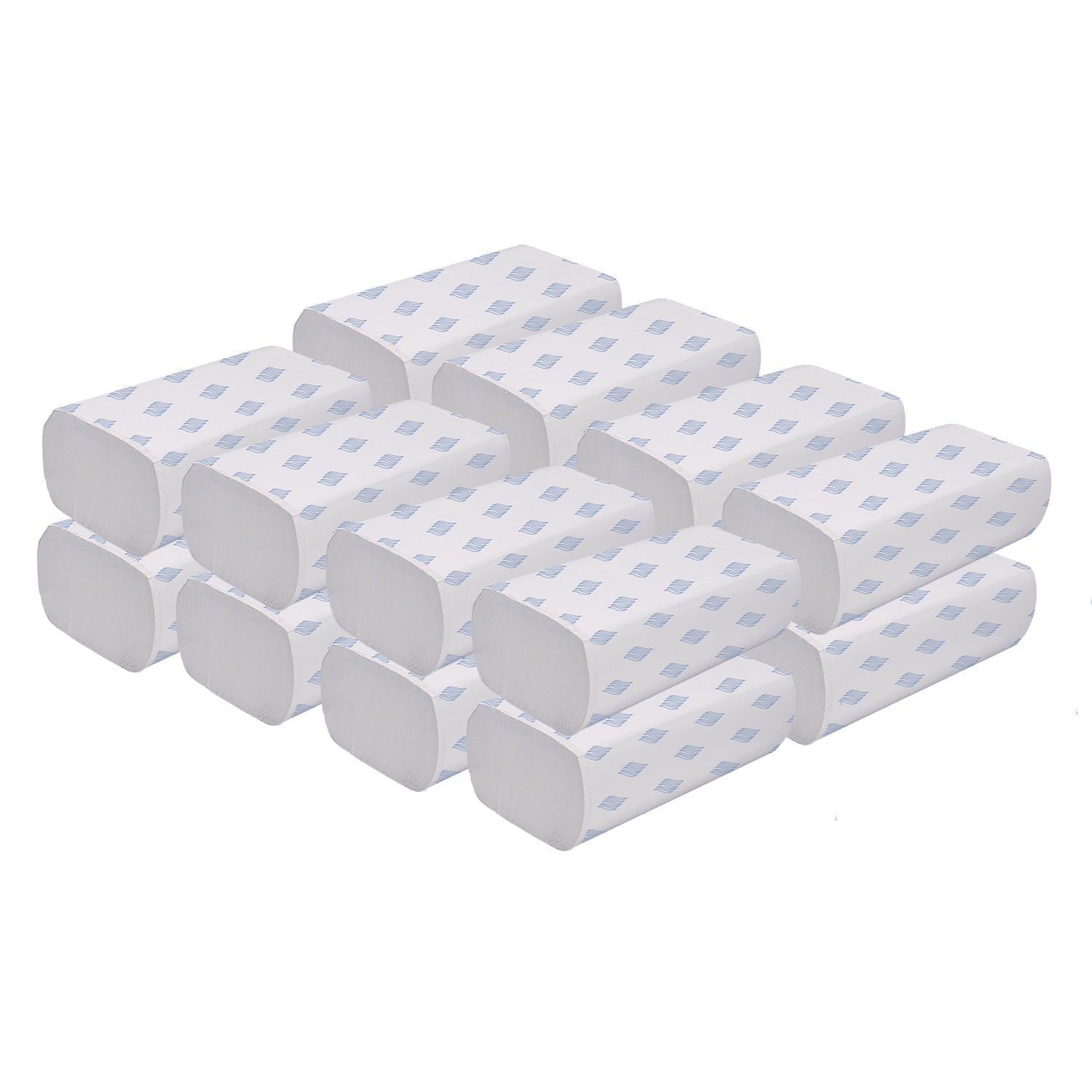 Multifold Towels, 1-Ply, 9.25 x 9.05, White, 250/Pack, 16 Packs/Carton GEN Flipcost