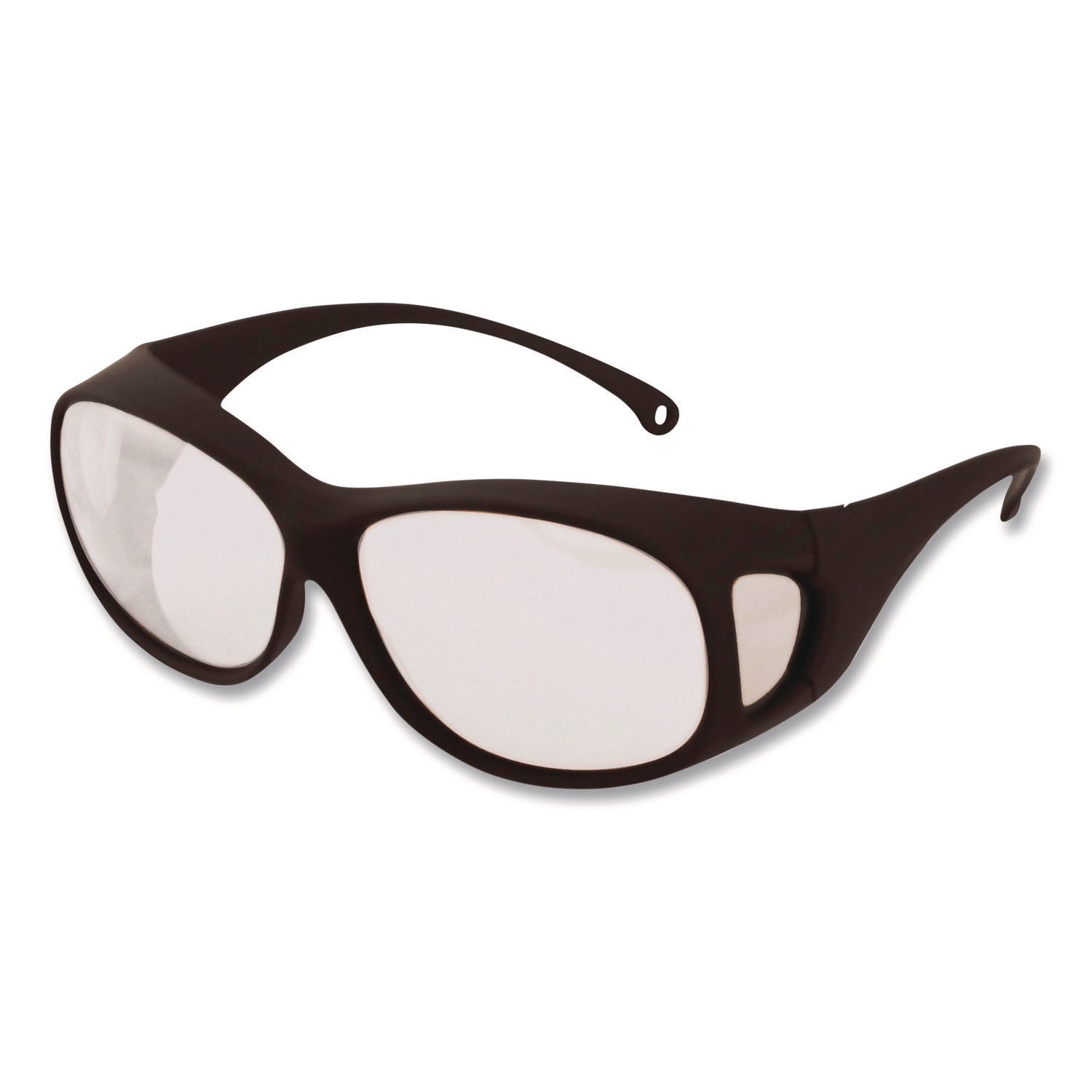 KleenGuard™ V50 OTG Safety Eyewear, Black Frame, Clear Anti-Fog Lens