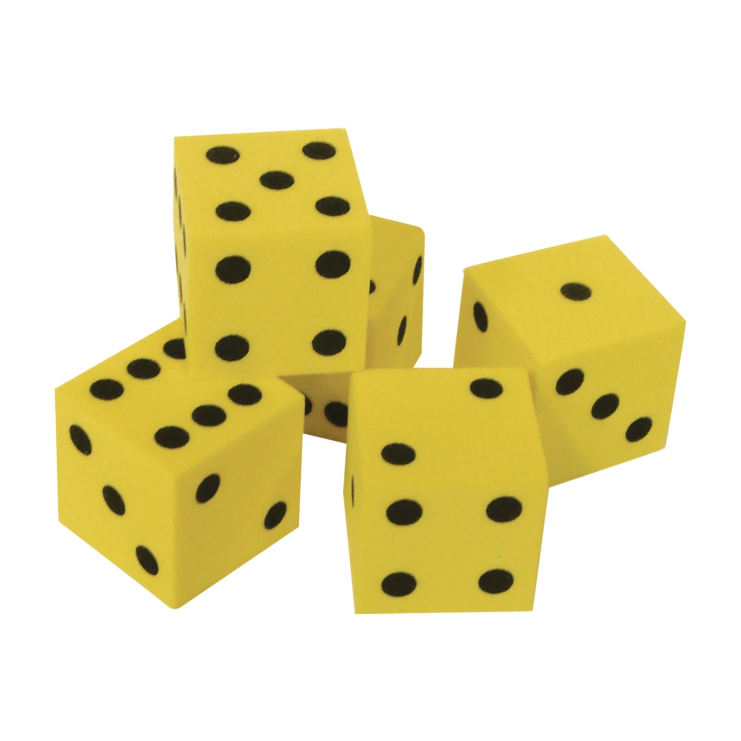 Teacher Created Resources Traditional Foam Dice, Grades K-4, 20/Pack