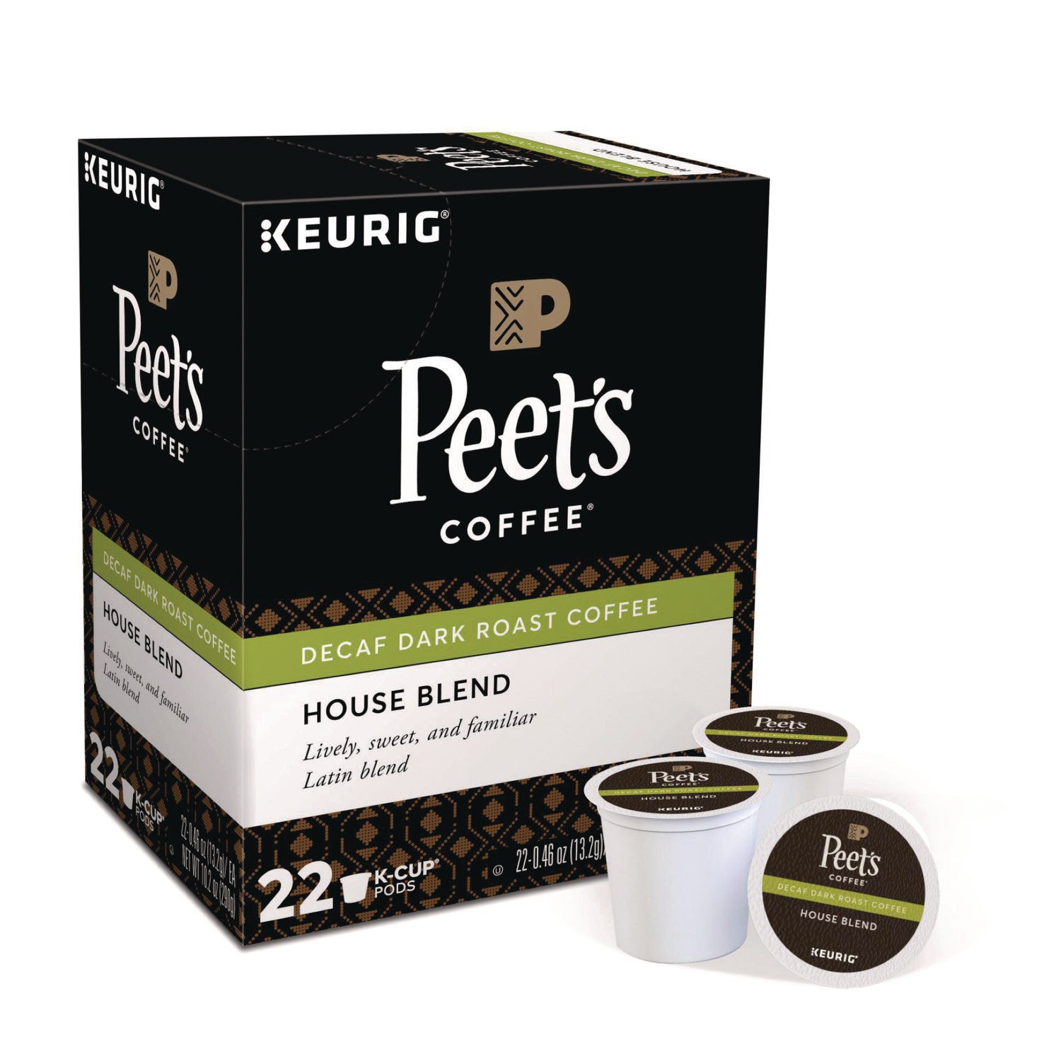 House Blend Decaf  K-Cups, 22/Box