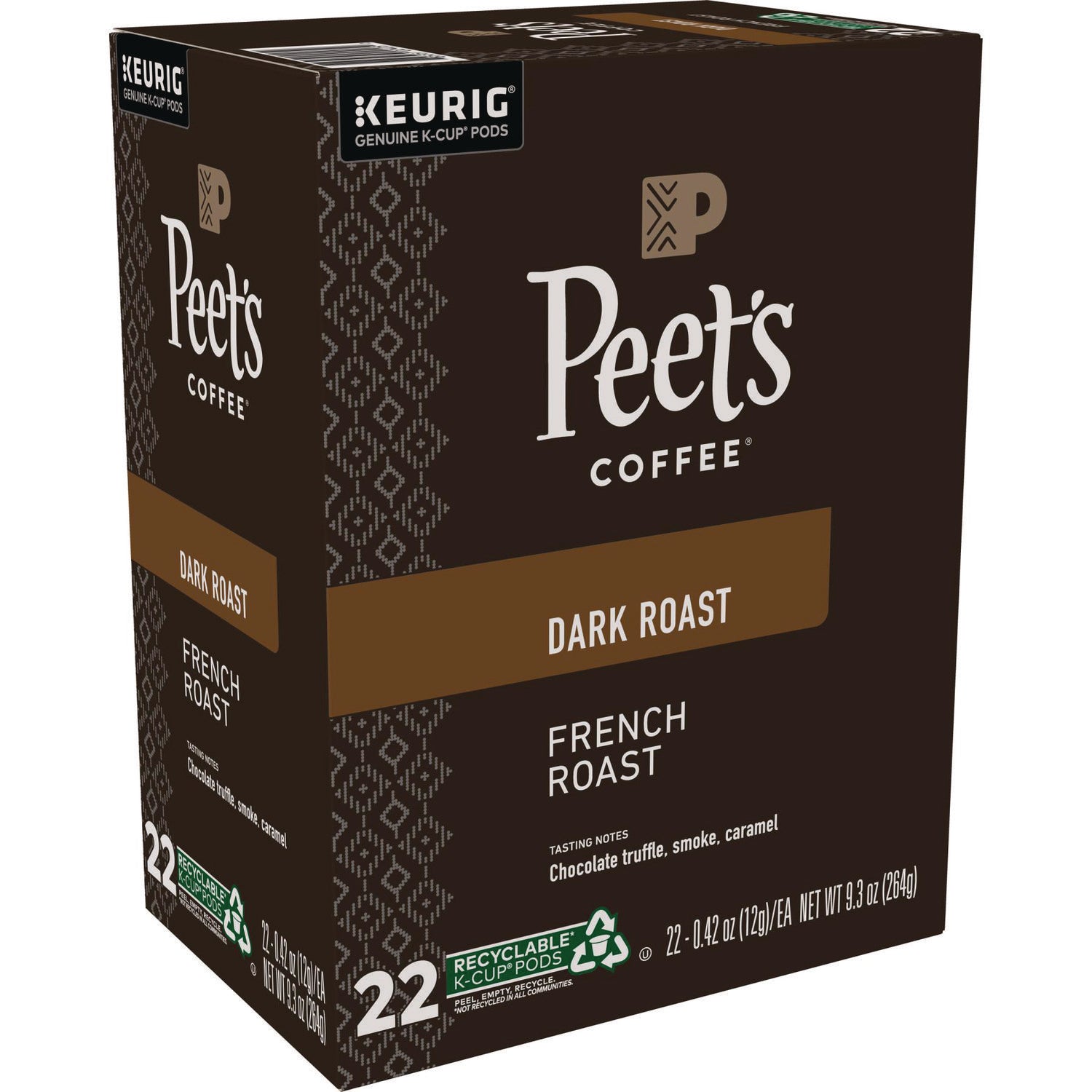 Peet's Coffee & Tea® French Roast Coffee K-Cups, 22/Box