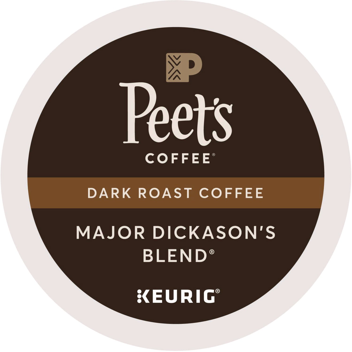 Peet's Coffee & Tea® Major Dickason's Blend K-Cups, 22/Box