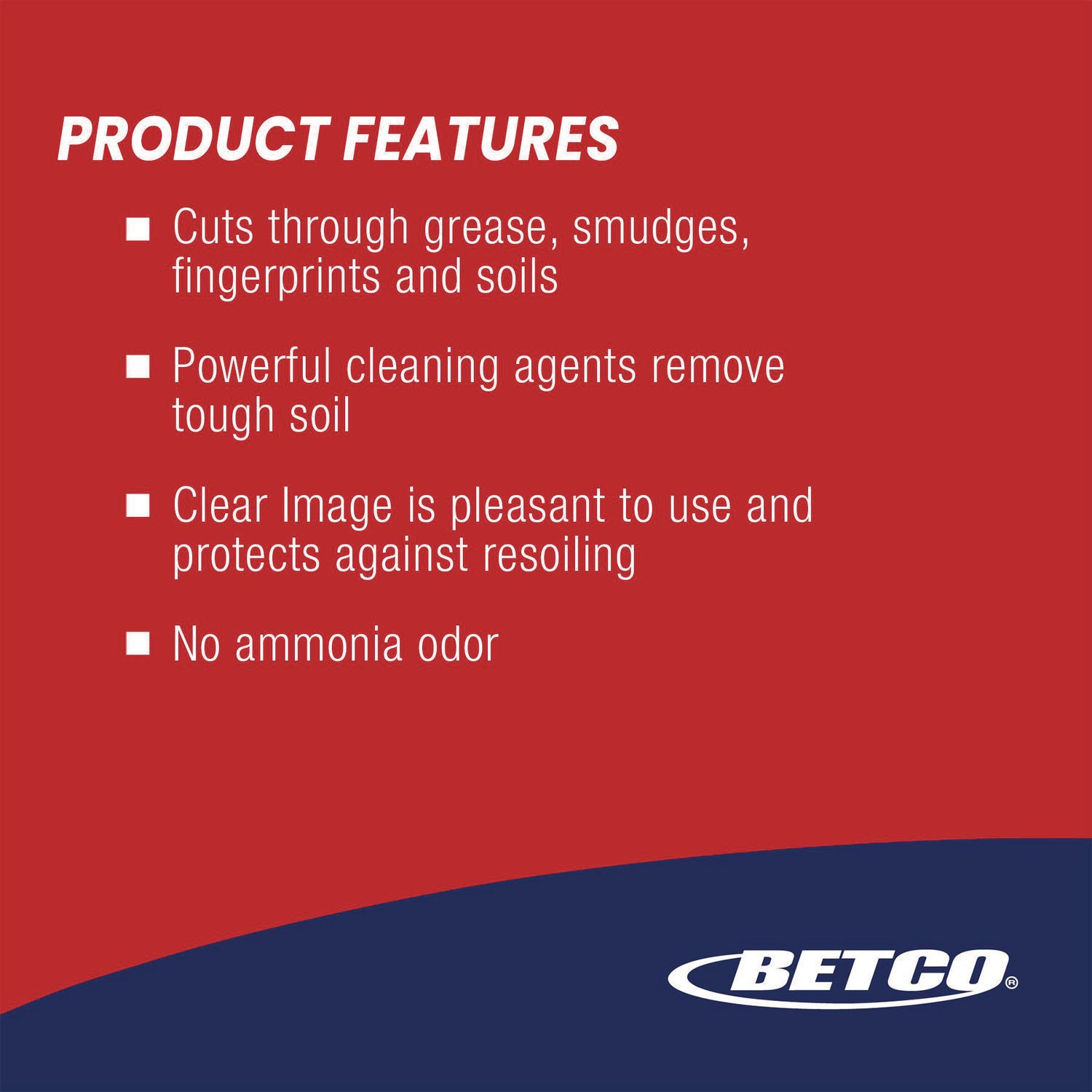 Clear Image Glass and Surface Cleaner, Rain Fresh Scent, 32 oz Bottle, 12/Carton Betco® Flipcost