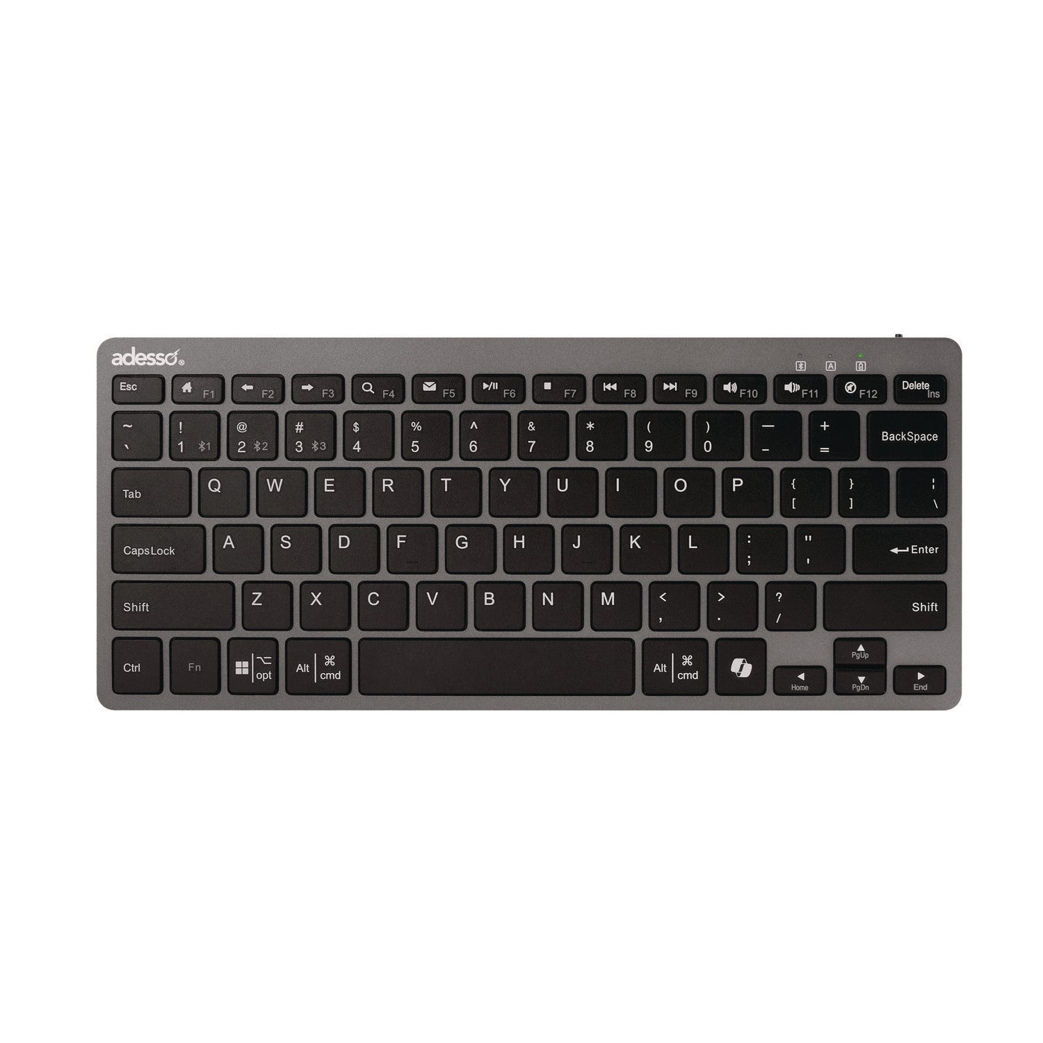 WKB-7000 Keyboard, Gray/Black