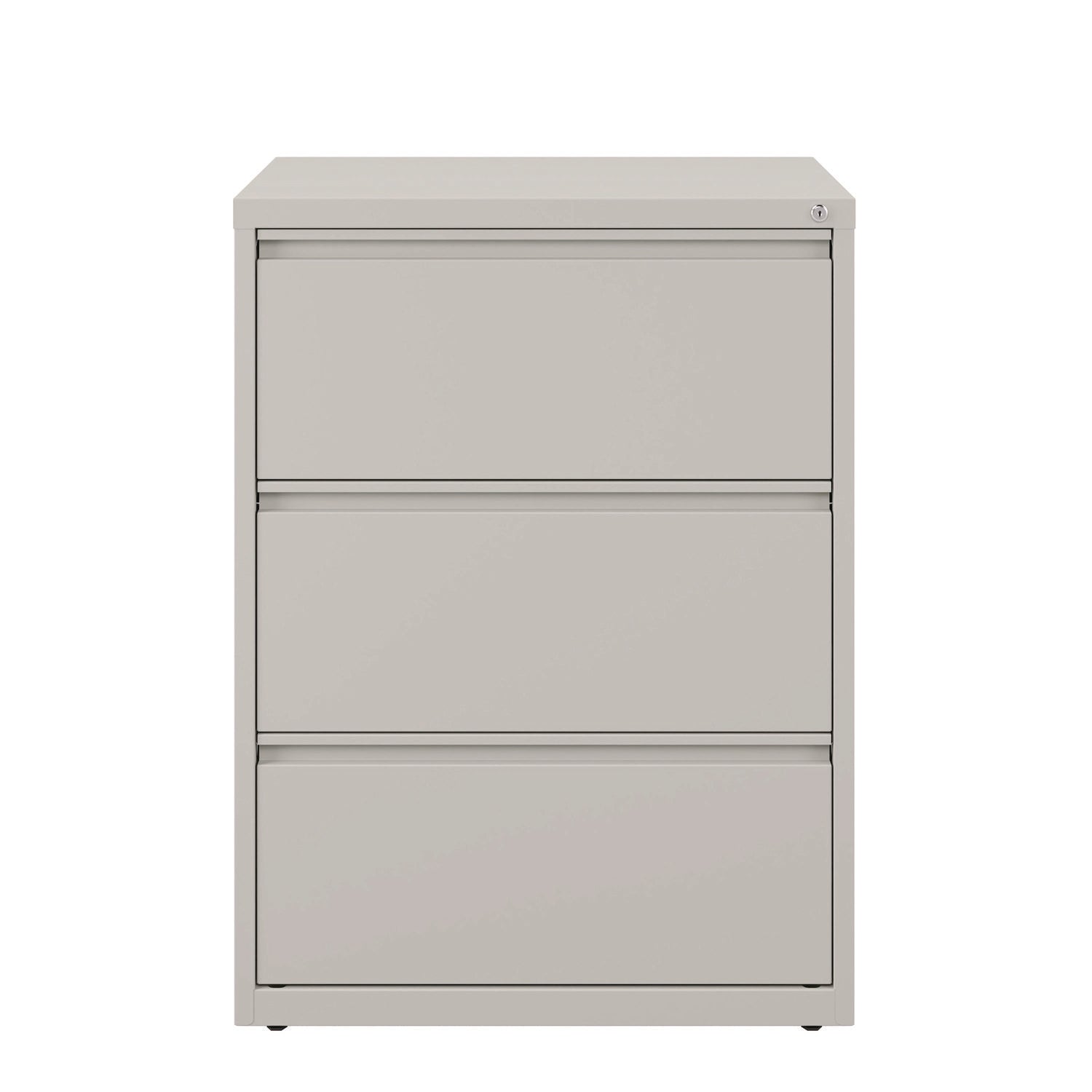 Lateral File, 3 Legal/Letter-Size File Drawers, Light Gray, 30" x 18.62" x 40.25" Alera® Flipcost