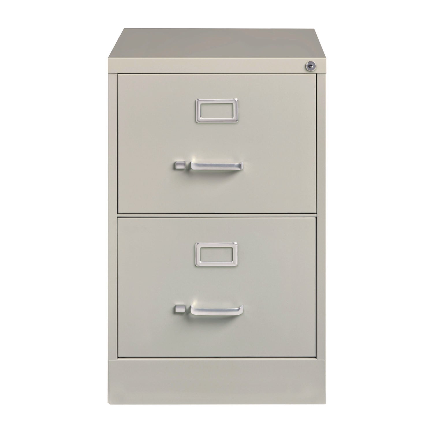 Two-Drawer Economy Vertical File, 2 Legal-Size File Drawers, Light Gray, 15" x 25" x 28.38" Alera® Flipcost