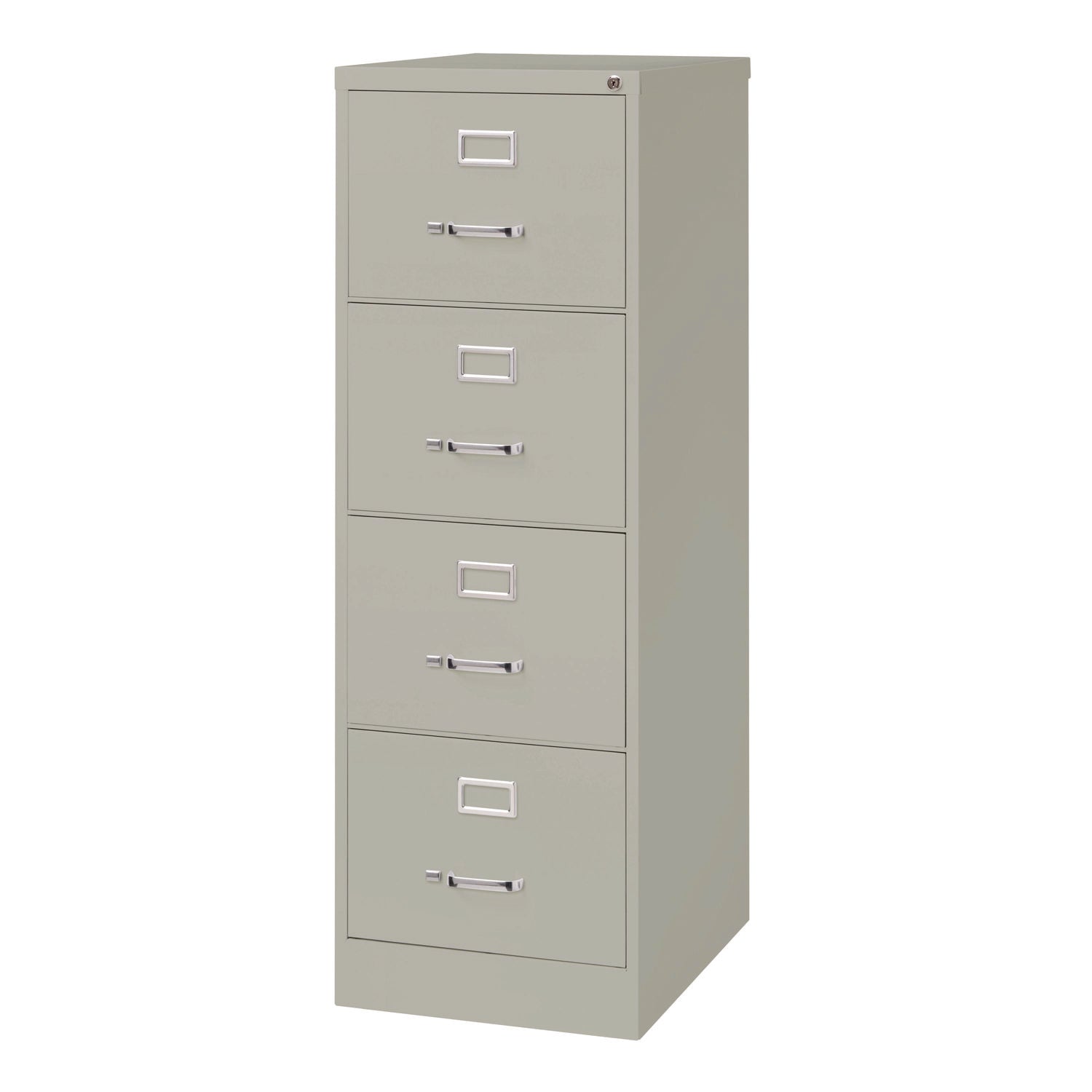 Economy Vertical File, 4 Legal-Size File Drawers, Light Gray, 18" x 25" x 52" Alera® Flipcost