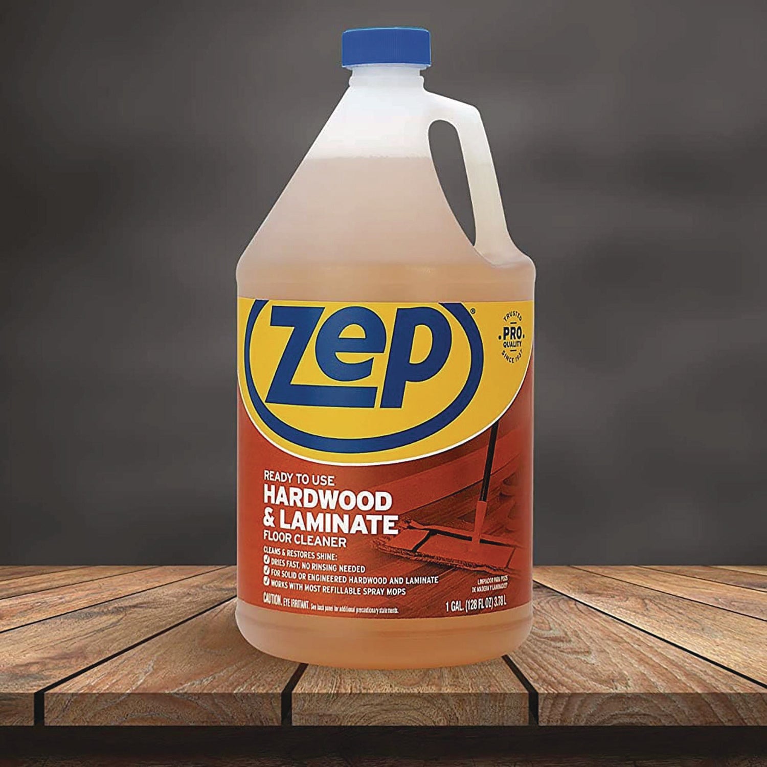 Zep Commercial® Hardwood and Laminate Cleaner, 1 gal Bottle