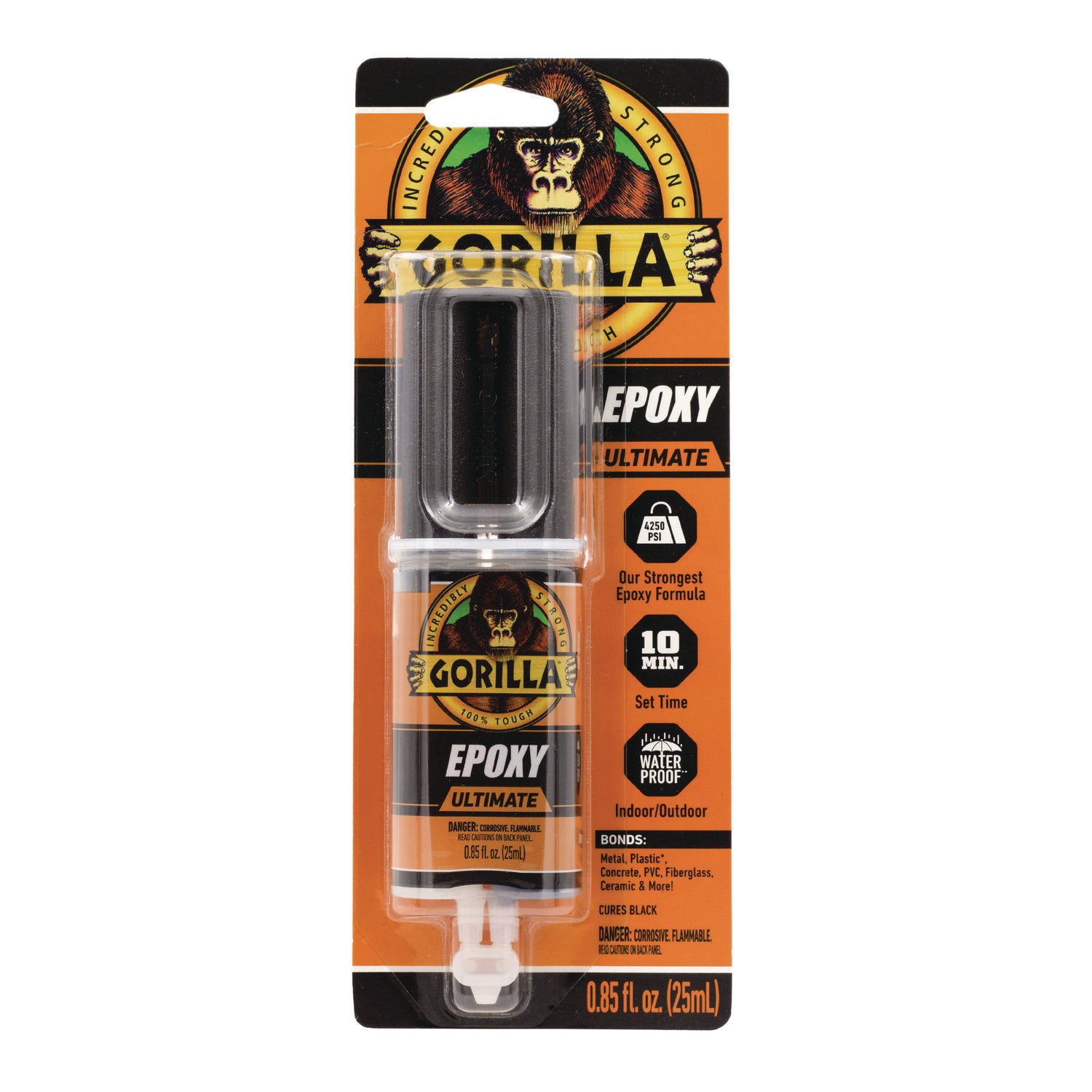 Epoxy Ultimate, 0.85 oz Syringe, Dries Black Gorilla® Flipcost