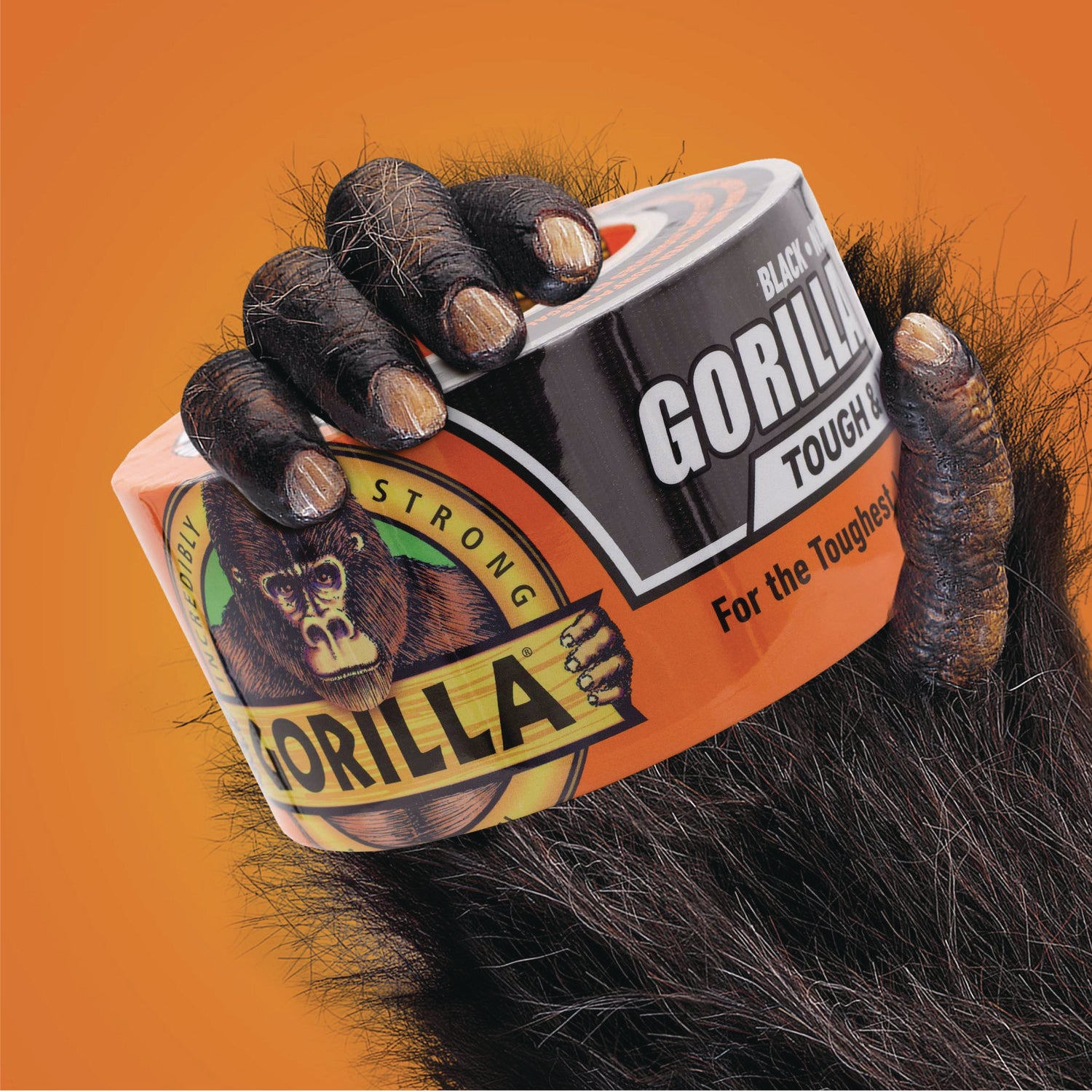 Gorilla Tape, 3" Core, 2.88" x 25 yds, Black Gorilla® Flipcost