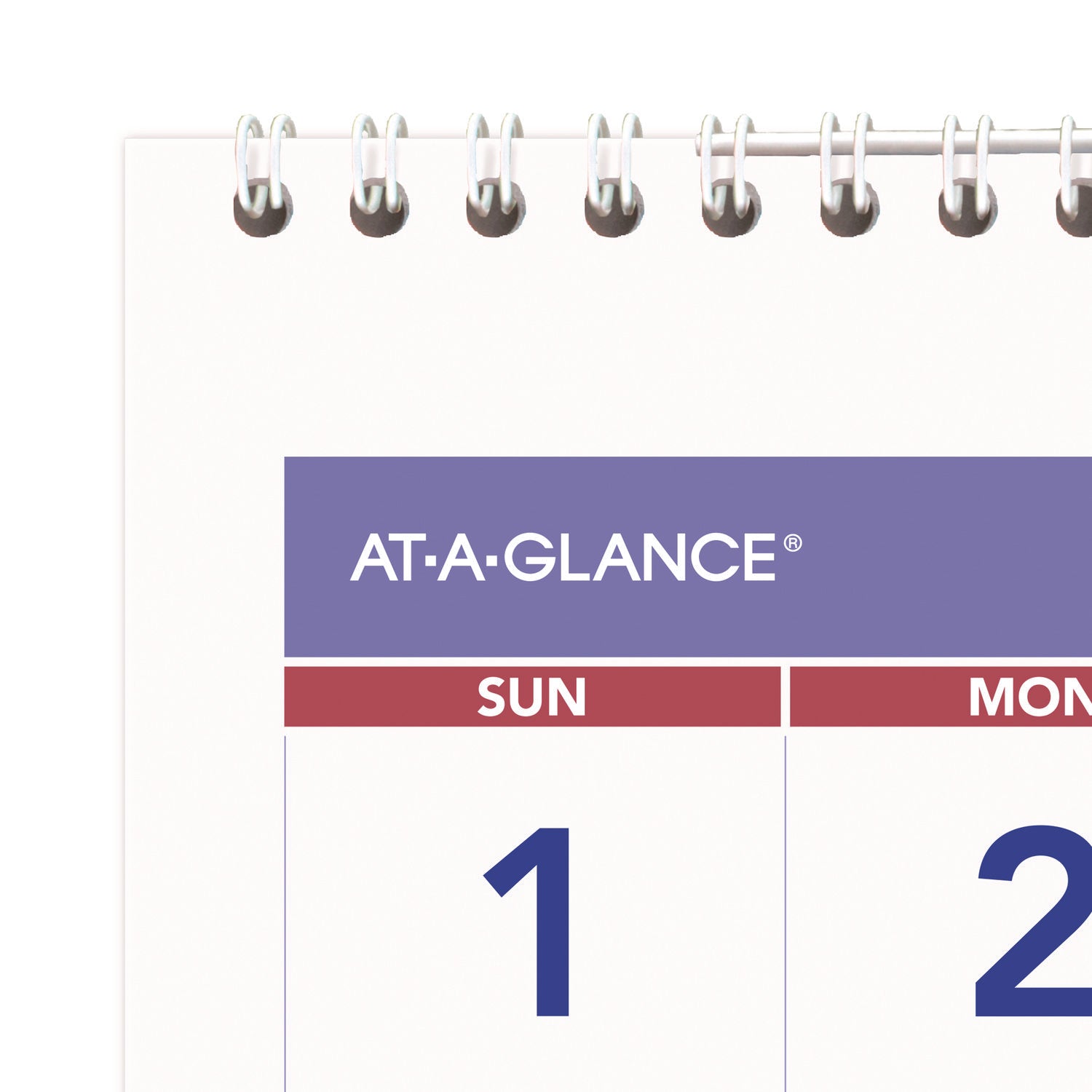 AT-A-GLANCE® Deluxe Three-Month Reference Wall Calendar, Vertical Orientation, 12 x 27, White Sheets, 14-Month: Dec 2024 to Jan 2026