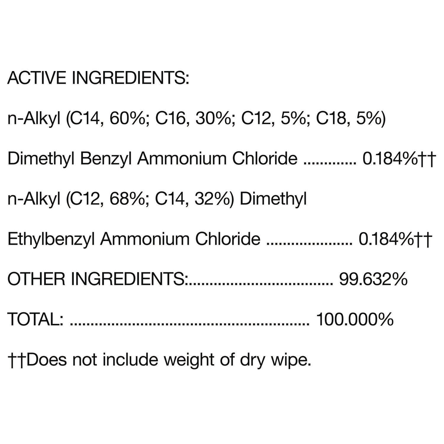 Clorox® Disinfecting Wipes, 1-Ply, 7 x 8, Crisp Lemon, White, 35/Canister