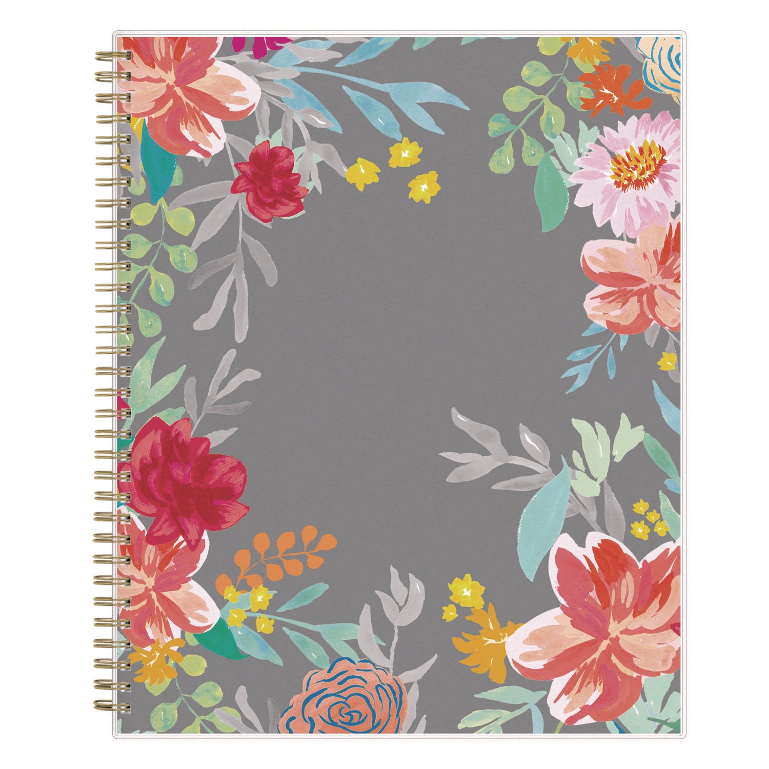 Blue Sky® Sophie Frosted Weekly/Monthly Planner, Floral Artwork, 11 x 8.5, Multicolor Cover, 12-Month (Jan to Dec): 2025