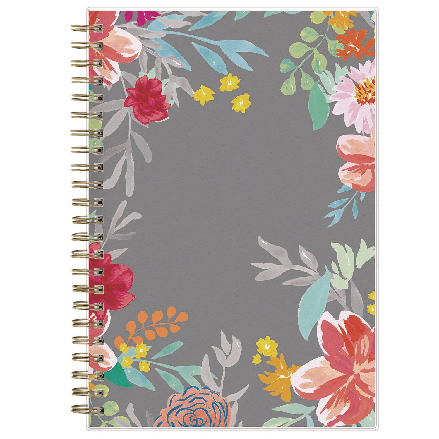 Blue Sky® Sophie Frosted Weekly/Monthly Planner, Floral Artwork, 8 x 5, Multicolor Cover, 12-Month (Jan to Dec): 2025