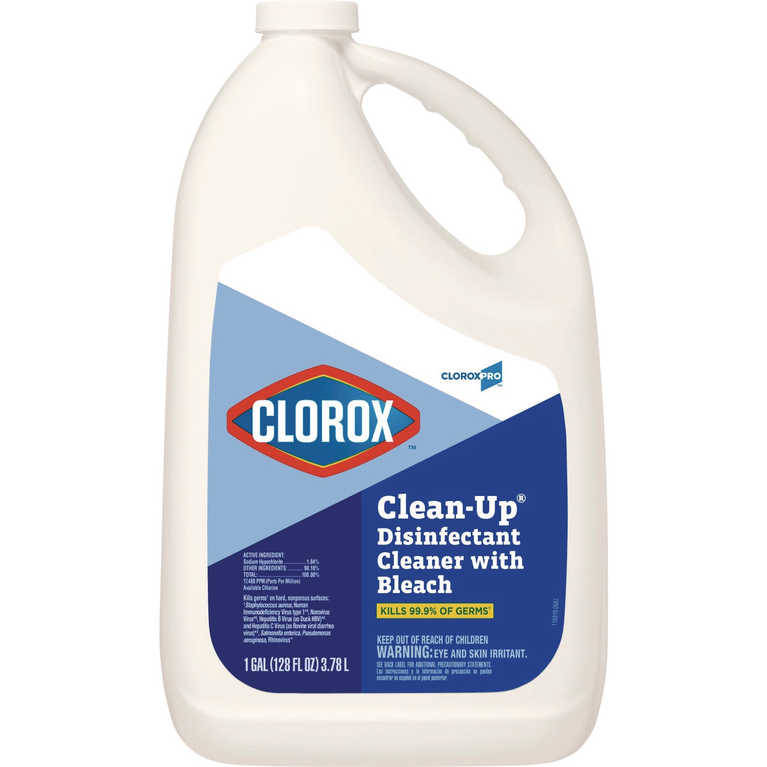 Clorox Pro Clorox Clean-up, Fresh Scent, 128 oz Refill Bottle