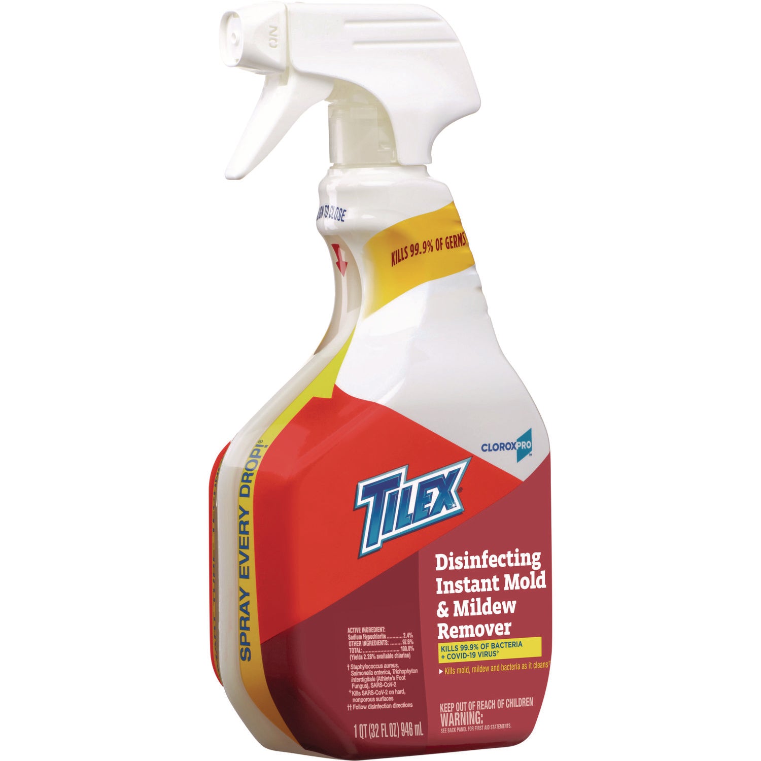 Tilex® Disinfects Instant Mildew Remover, 32 oz Smart Tube Spray