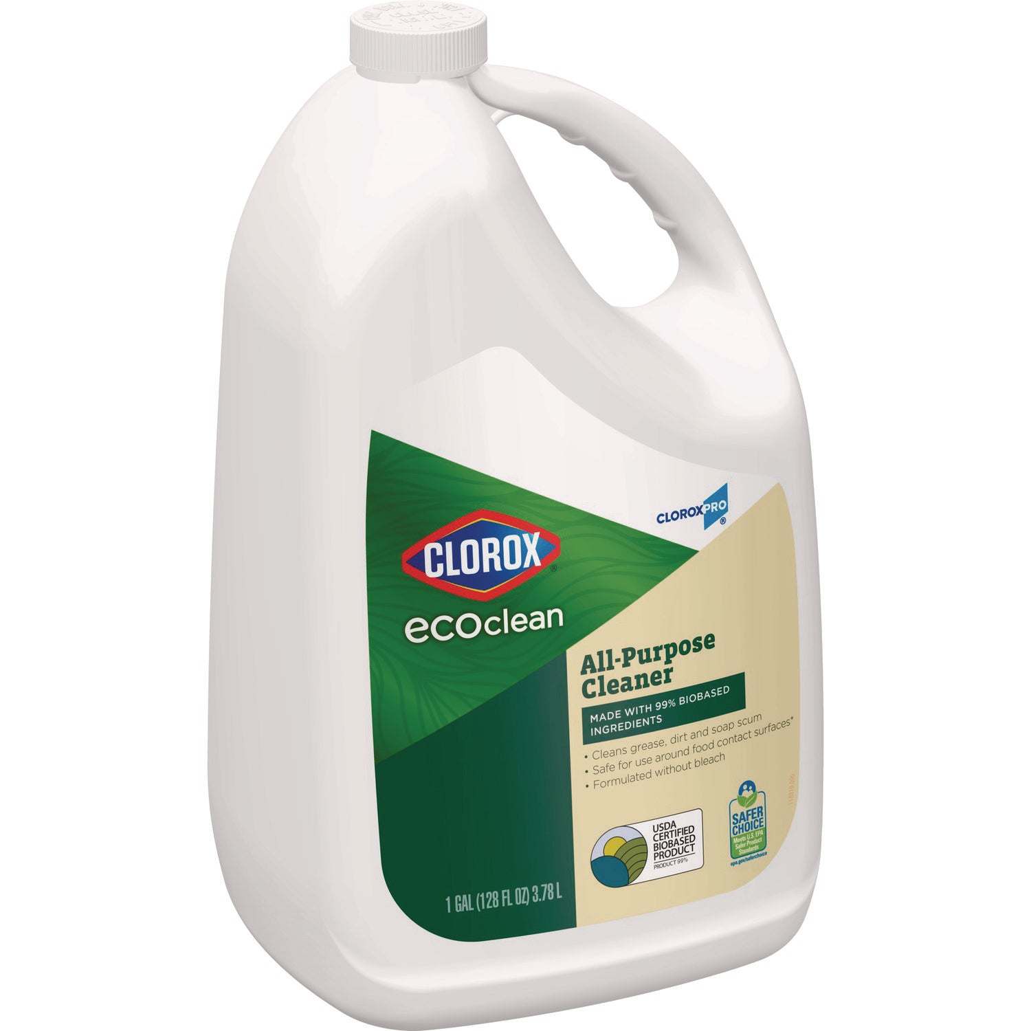 Clorox® Clorox Pro EcoClean All-Purpose Cleaner, Unscented, 128 oz Bottle, 4/Carton