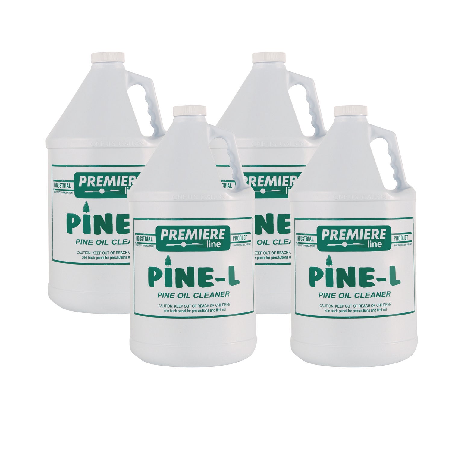 Premier Pine L Cleaner/Deodorizer, Pine Oil, 1 gal Bottle, 4/Carton