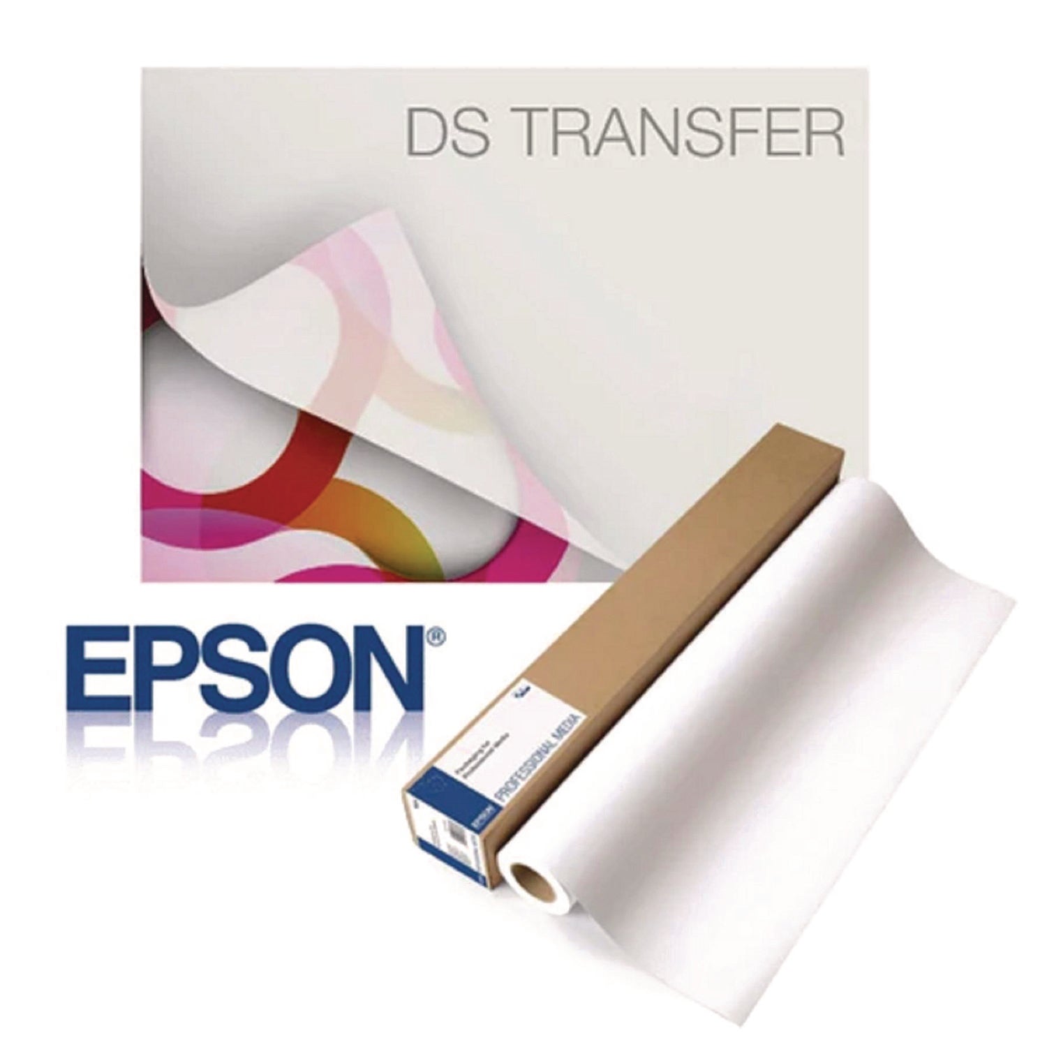 DS Transfer Multi Purpose Paper, 105 gsm, 64" x 300 ft, Matte White Epson® Flipcost