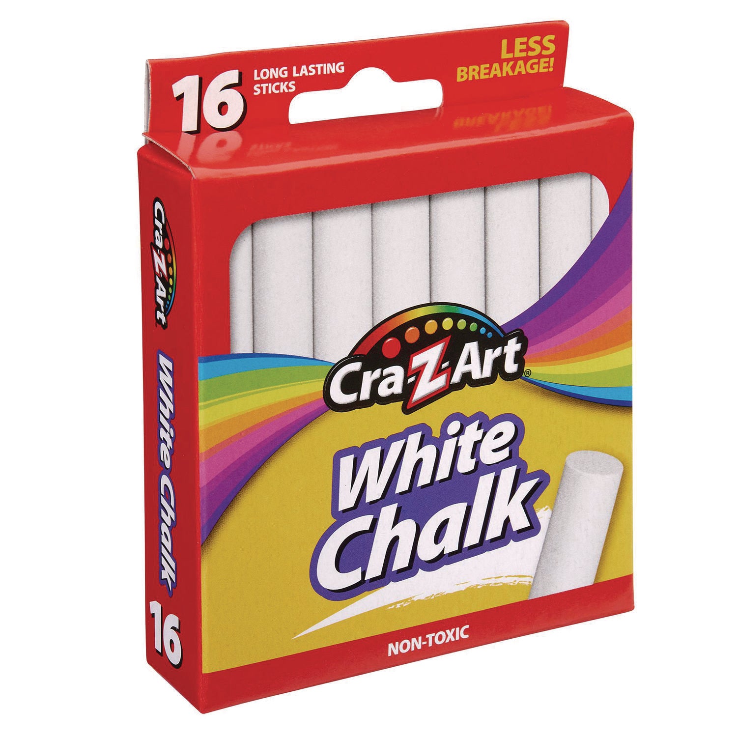 Cra-Z-Art® White Chalk, 16/Pack