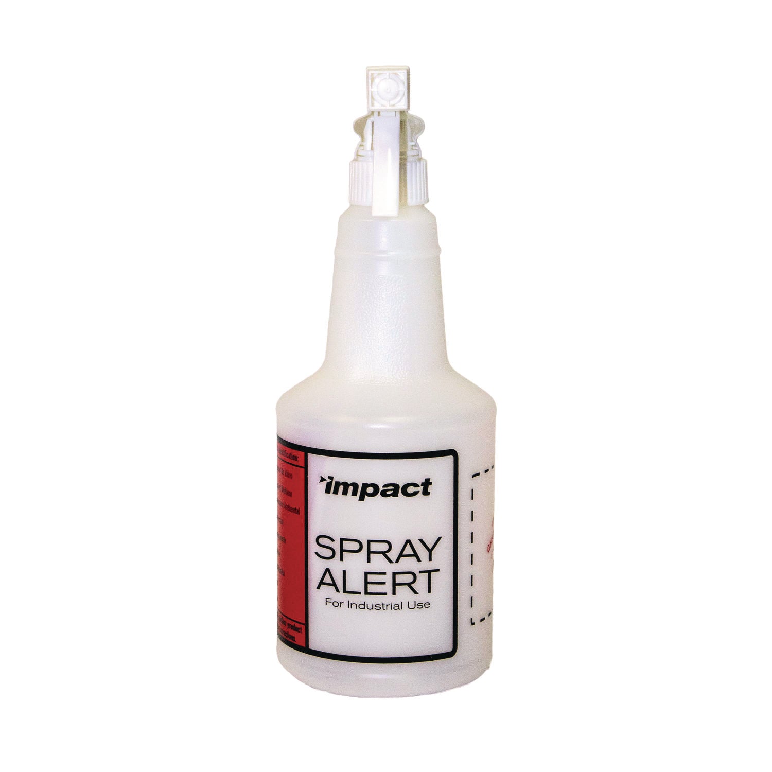 Impact® Spray Alert System, 24 oz, Natural with Red/White Sprayer, 3/Pack, 32 Packs/Carton