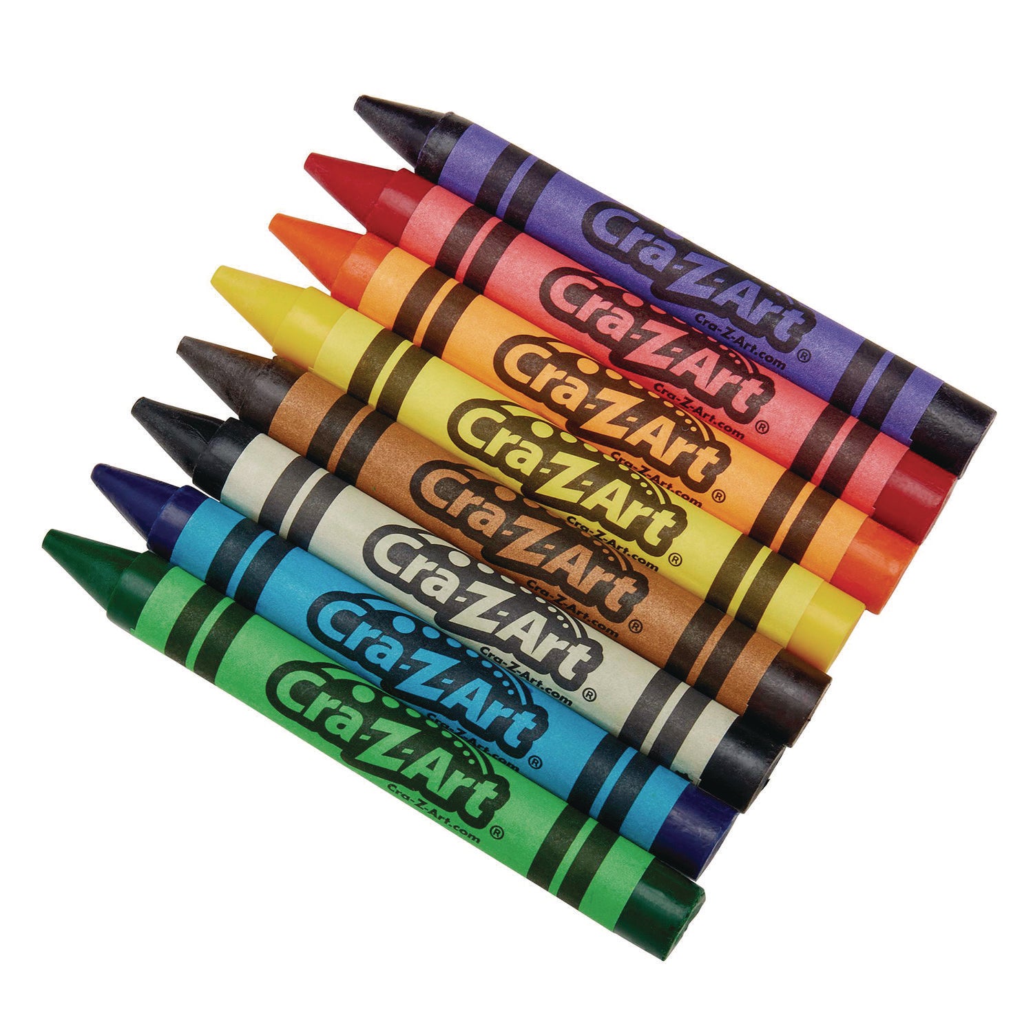 Cra-Z-Art® Jumbo Crayons, 8 Assorted Colors, 8/Pack