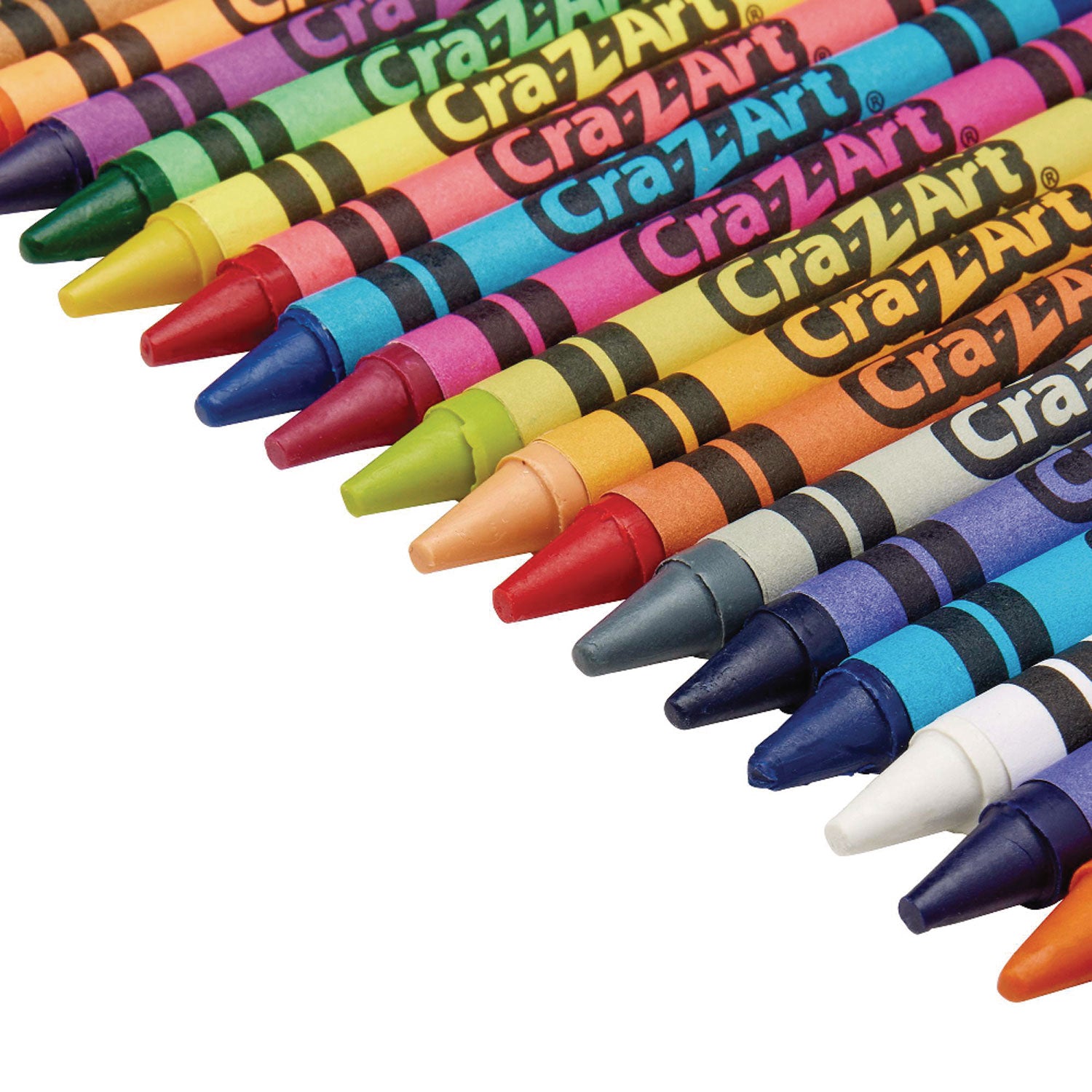 Cra-Z-Art® School Quality Crayon, Assorted Colors, 24/Box