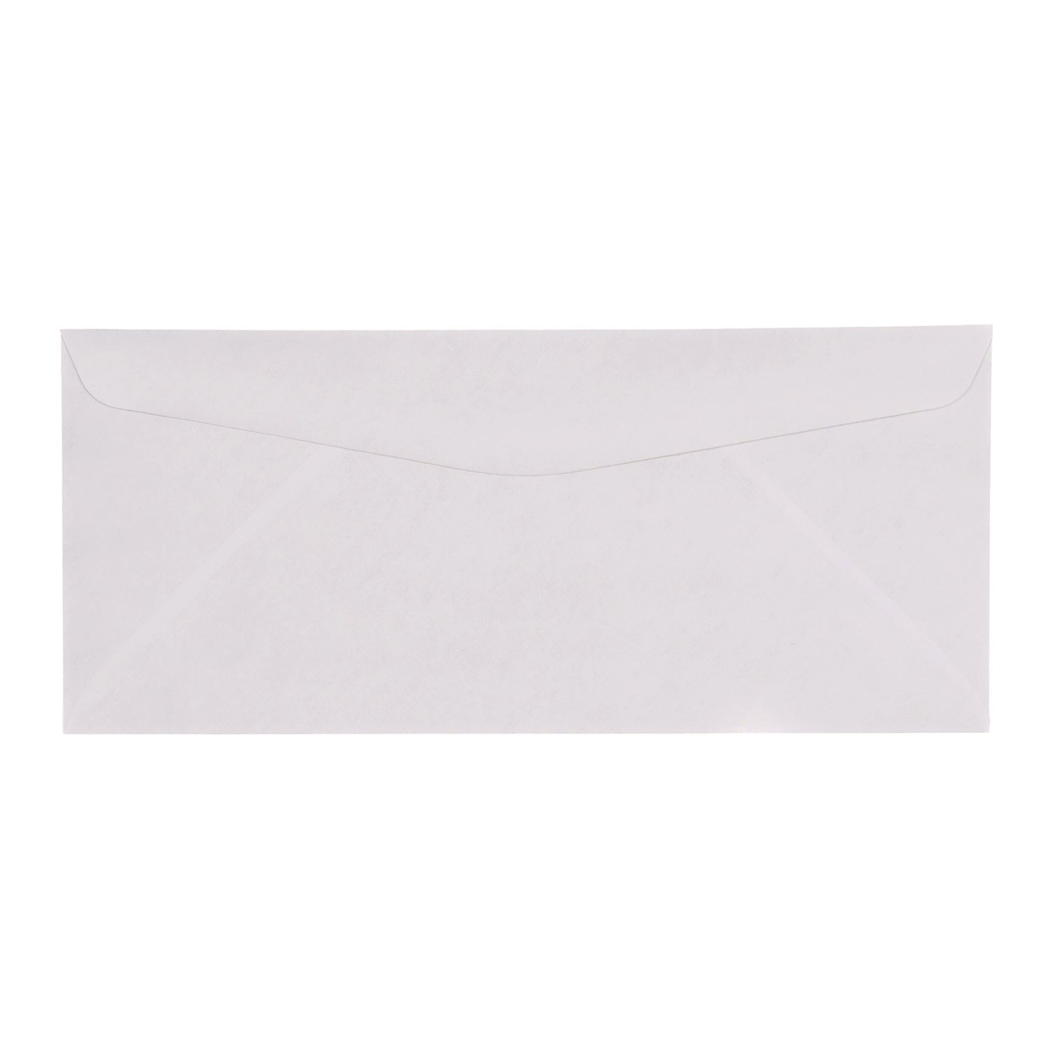 Universal® Open-Side Security Tint Business Envelope, 1 Window, #10, Commercial Flap, Gummed Closure, 4.13 x 9.5, White, 500/Box