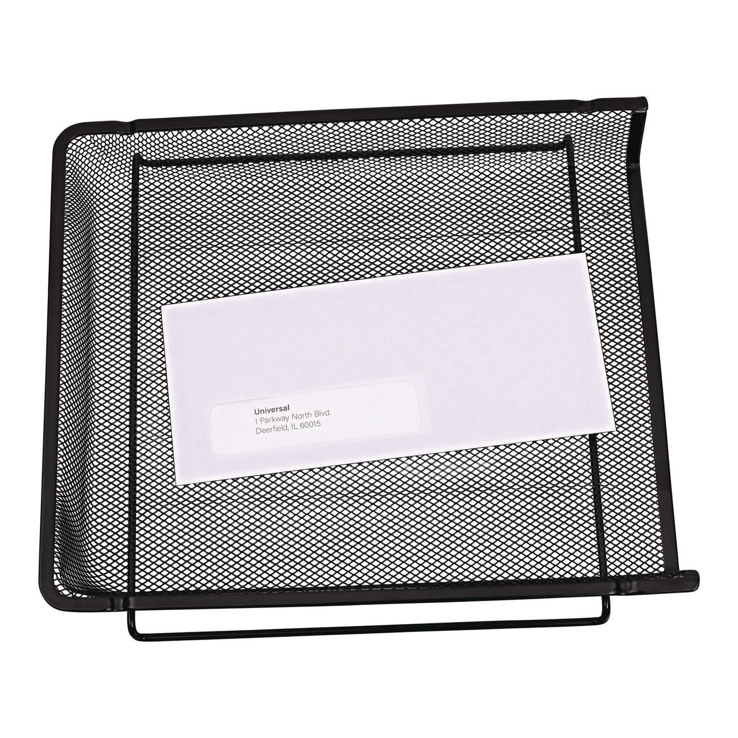 Universal® Open-Side Security Tint Business Envelope, 1 Window, #10, Commercial Flap, Gummed Closure, 4.13 x 9.5, White, 500/Box