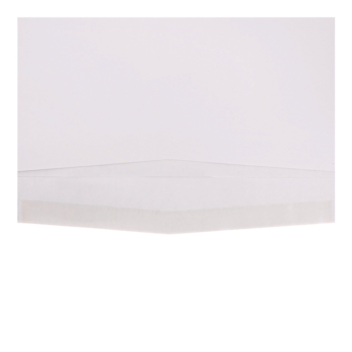 Universal® Open-Side Business Envelope, #9, Square Flap, Gummed Closure, 3.88 x 8.88, White, 500/Box