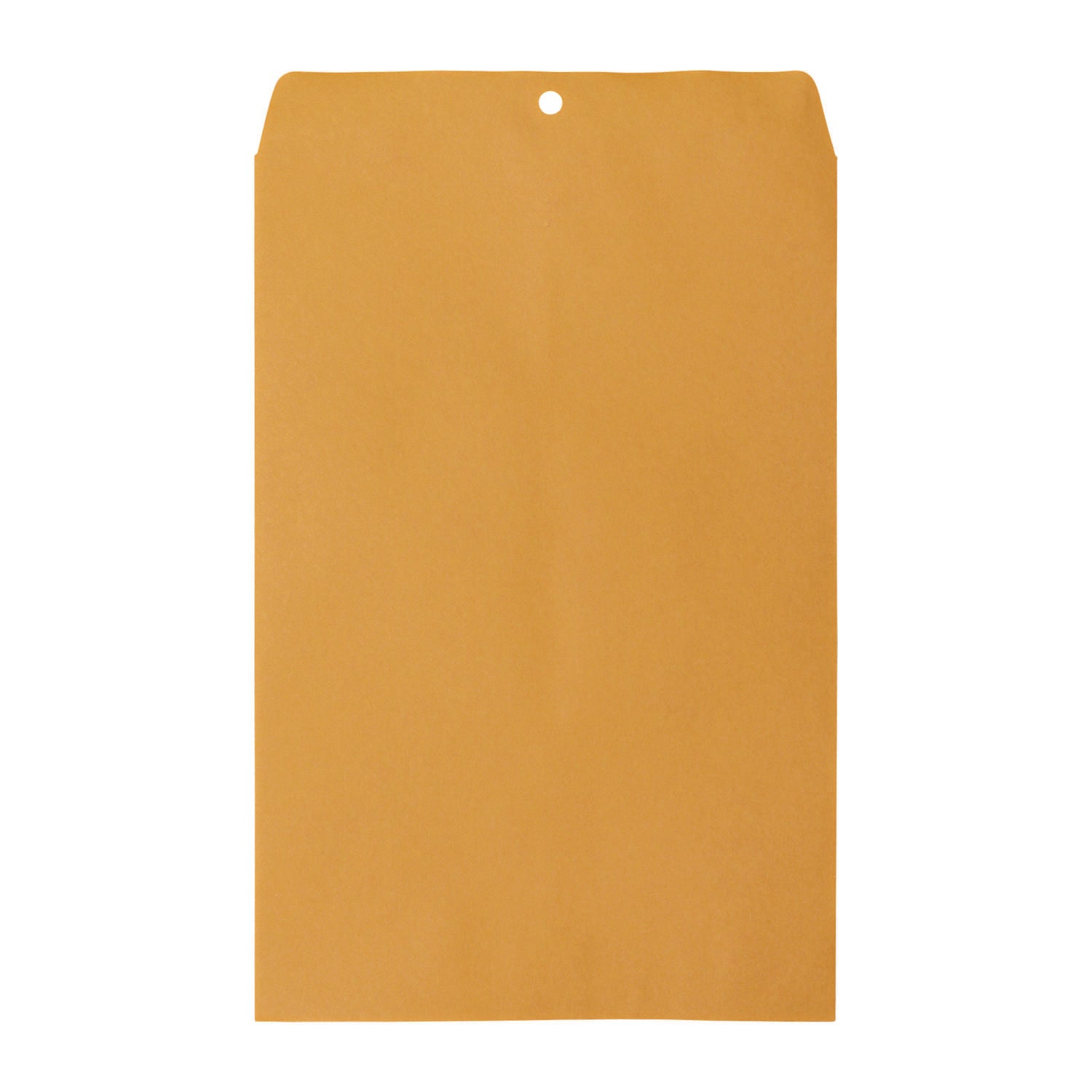 Universal® Kraft Clasp Envelope, #98, Square Flap, Clasp/Gummed Closure, 10 x 15, Brown Kraft, 100/Box