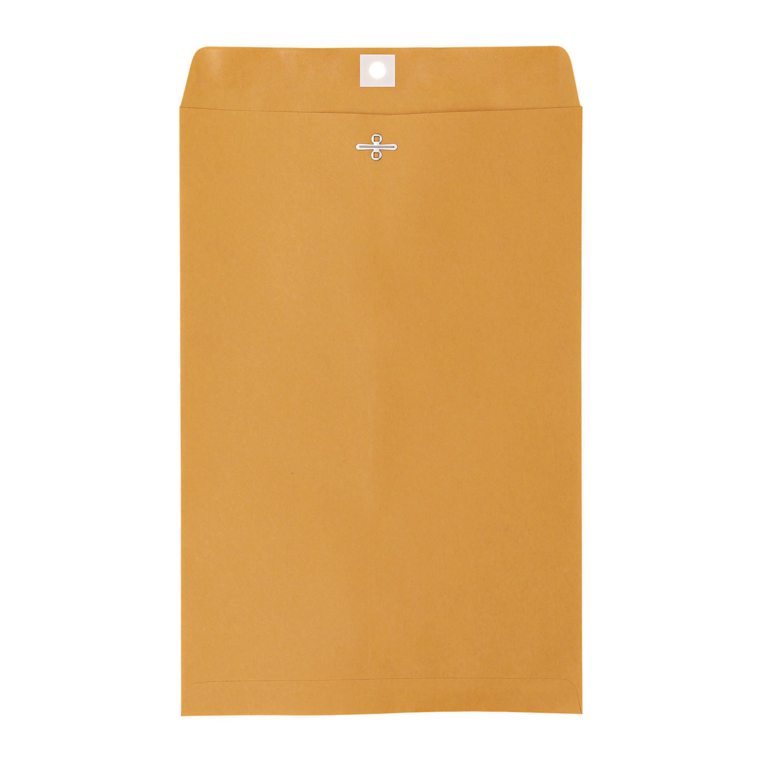 Universal® Kraft Clasp Envelope, #98, Square Flap, Clasp/Gummed Closure, 10 x 15, Brown Kraft, 100/Box