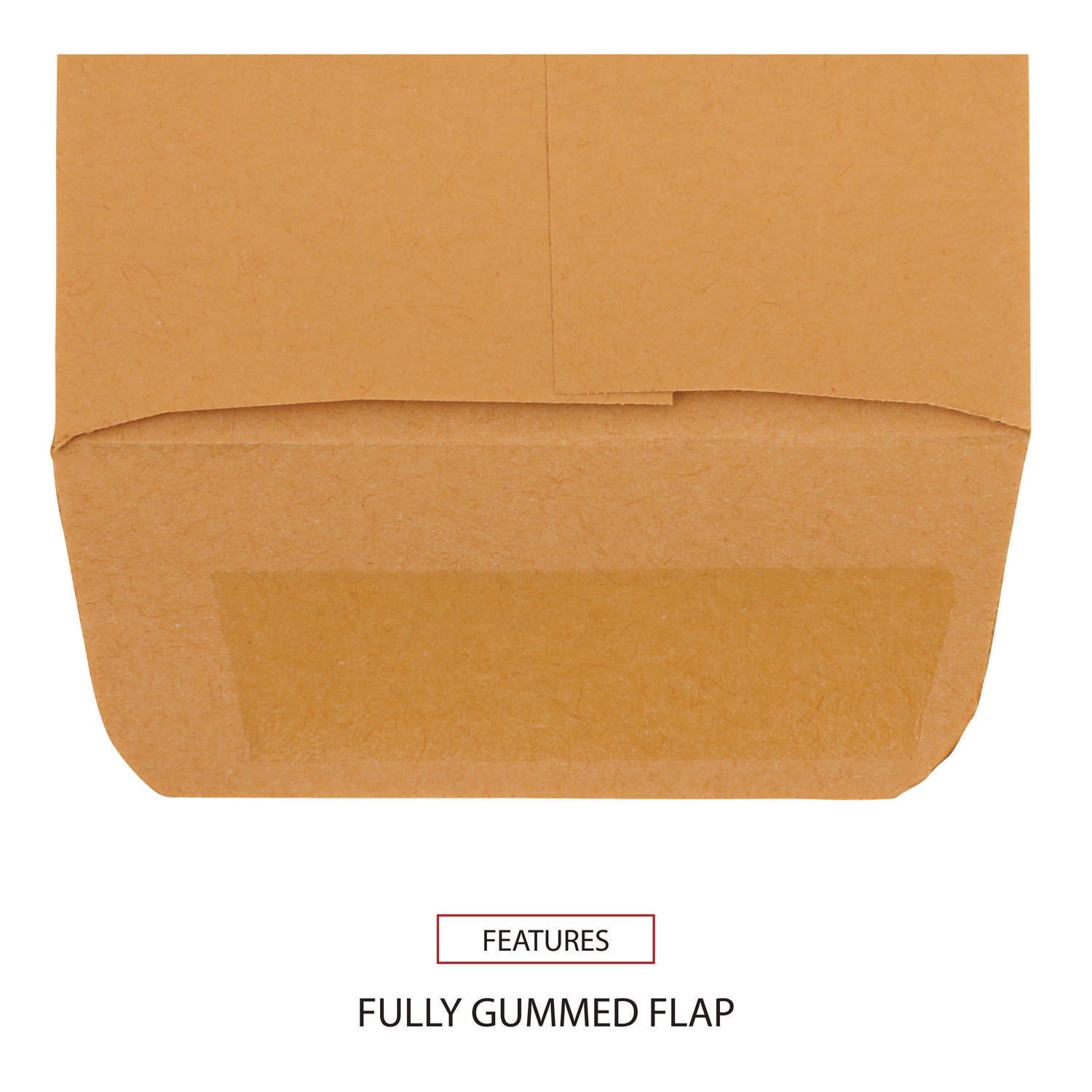 Universal® Kraft Coin Envelope, #5 1/2, Round Flap, Gummed Closure, 3.13 x 5.5, Light Brown Kraft, 500/Box