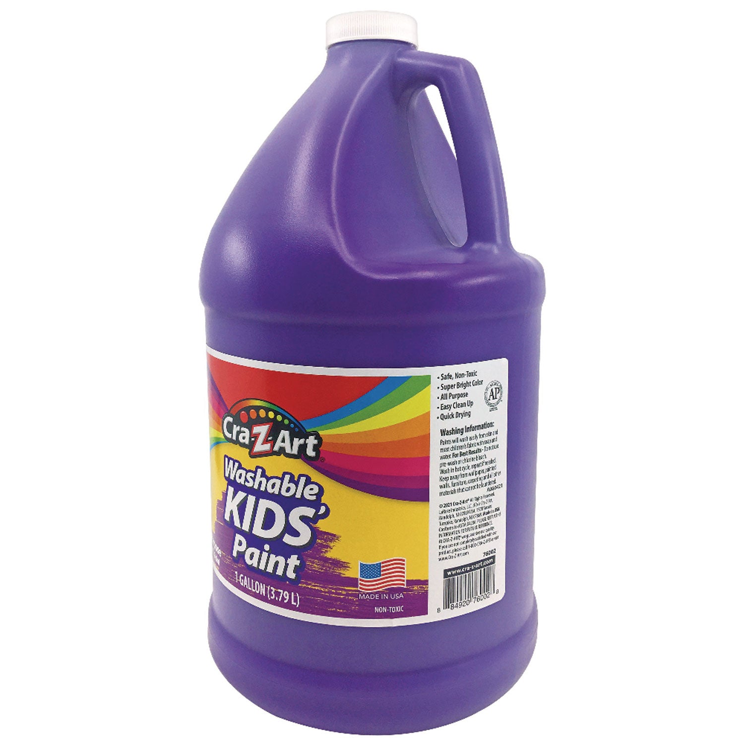 Cra-Z-Art® Washable Kids Paint, Purple, 1 gal Bottle