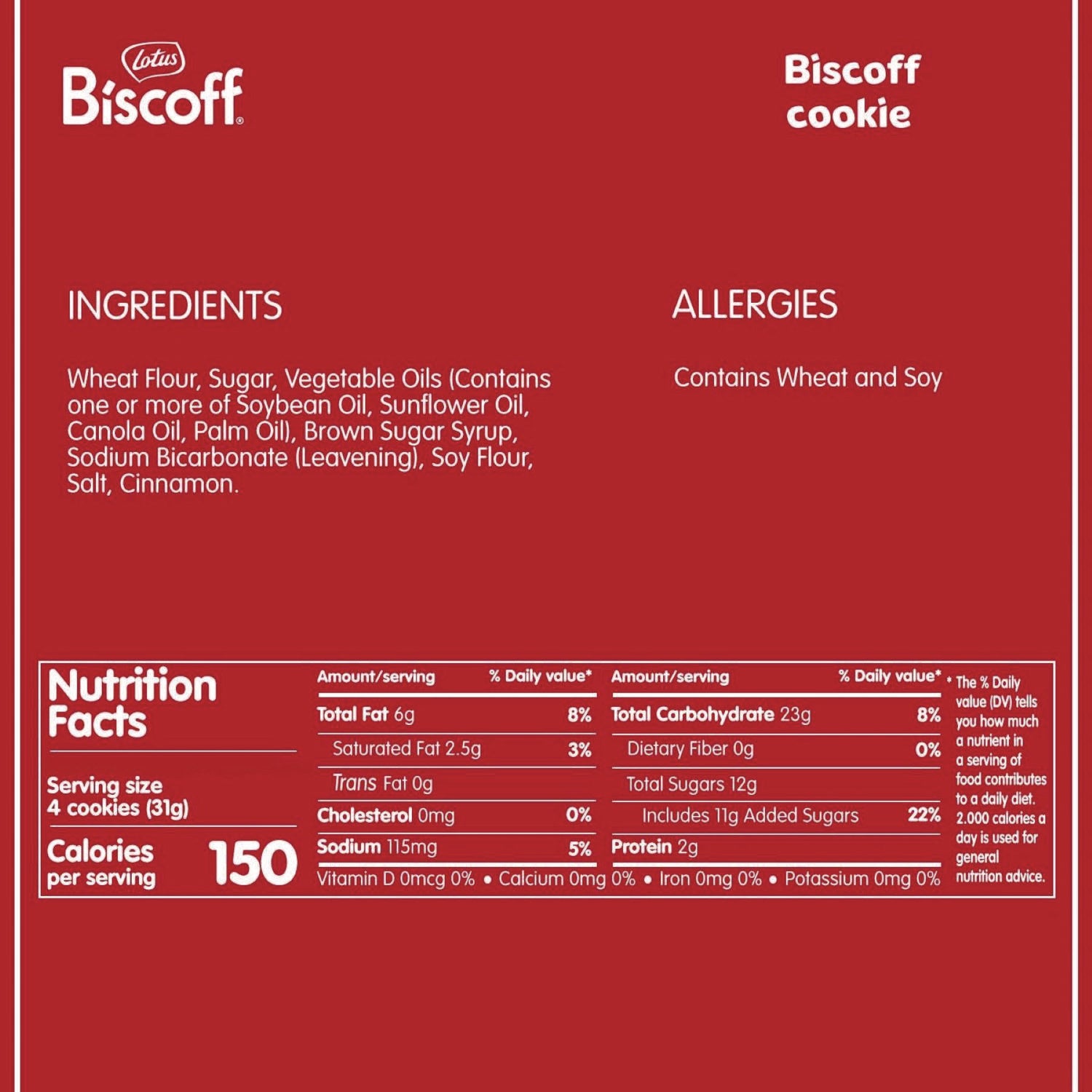 Cookies Dispenser Box, Caramel Cookie, 0.22 oz Bag, 150/Carton Biscoff Flipcost