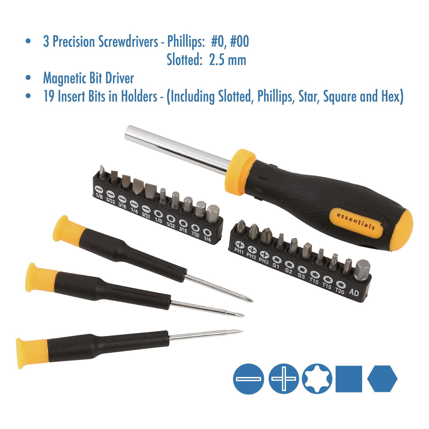 Great Neck® 32-Piece Expanded Tool Kit with Bag