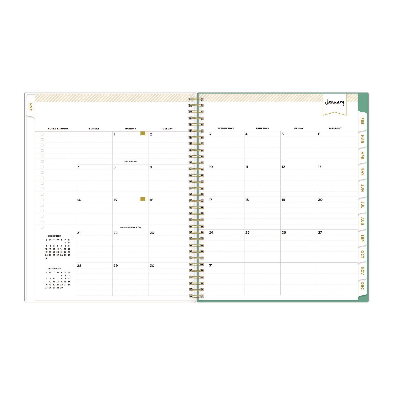 Blue Sky® Day Designer Peyton Create-Your-Own Cover Weekly/Monthly Planner, Floral Artwork, 11 x 8.5, White, 12-Month (Jan-Dec): 2025