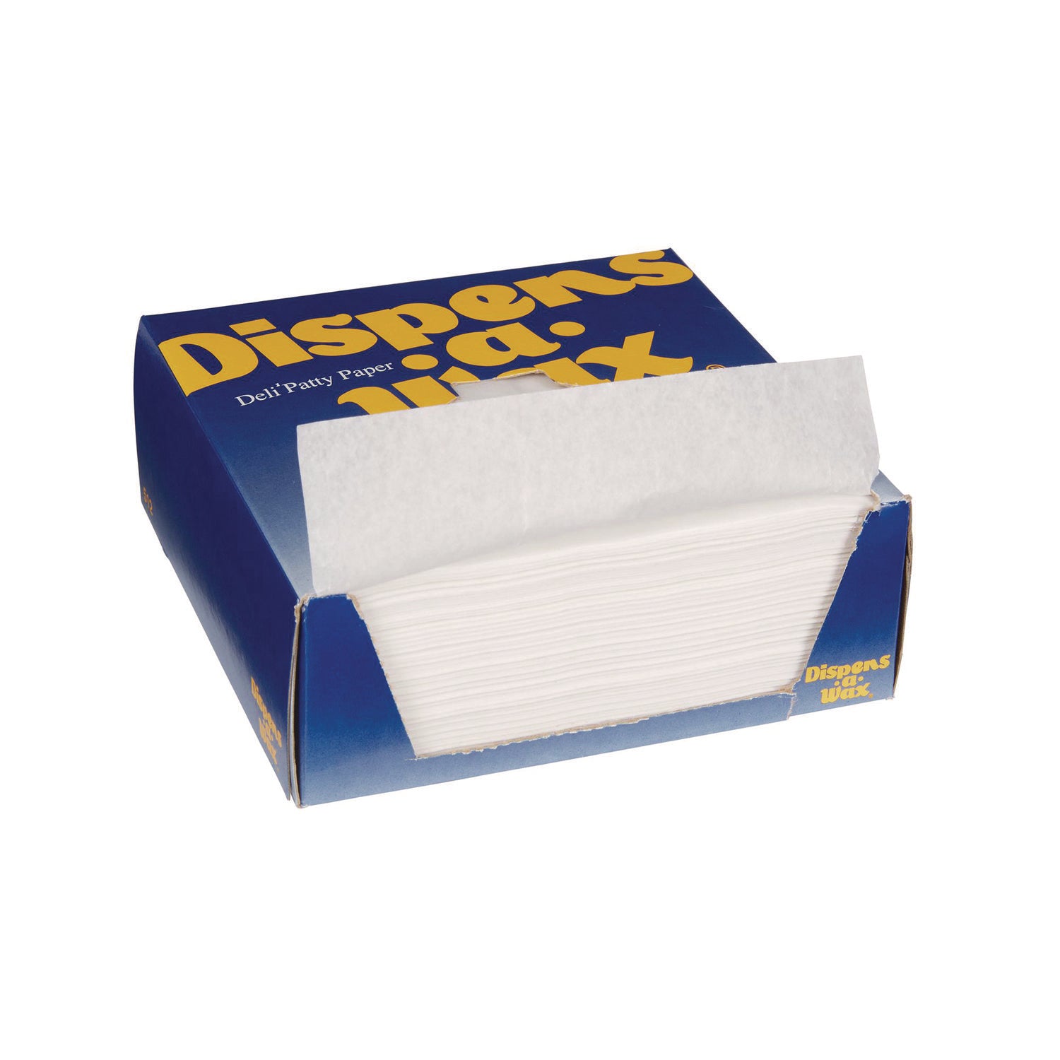 Dispens-A-Wax Waxed Deli Patty Paper, 5.5, x, 5.5, 1,000 Sheets/Box, 24 Boxes/Carton Dixie® Flipcost