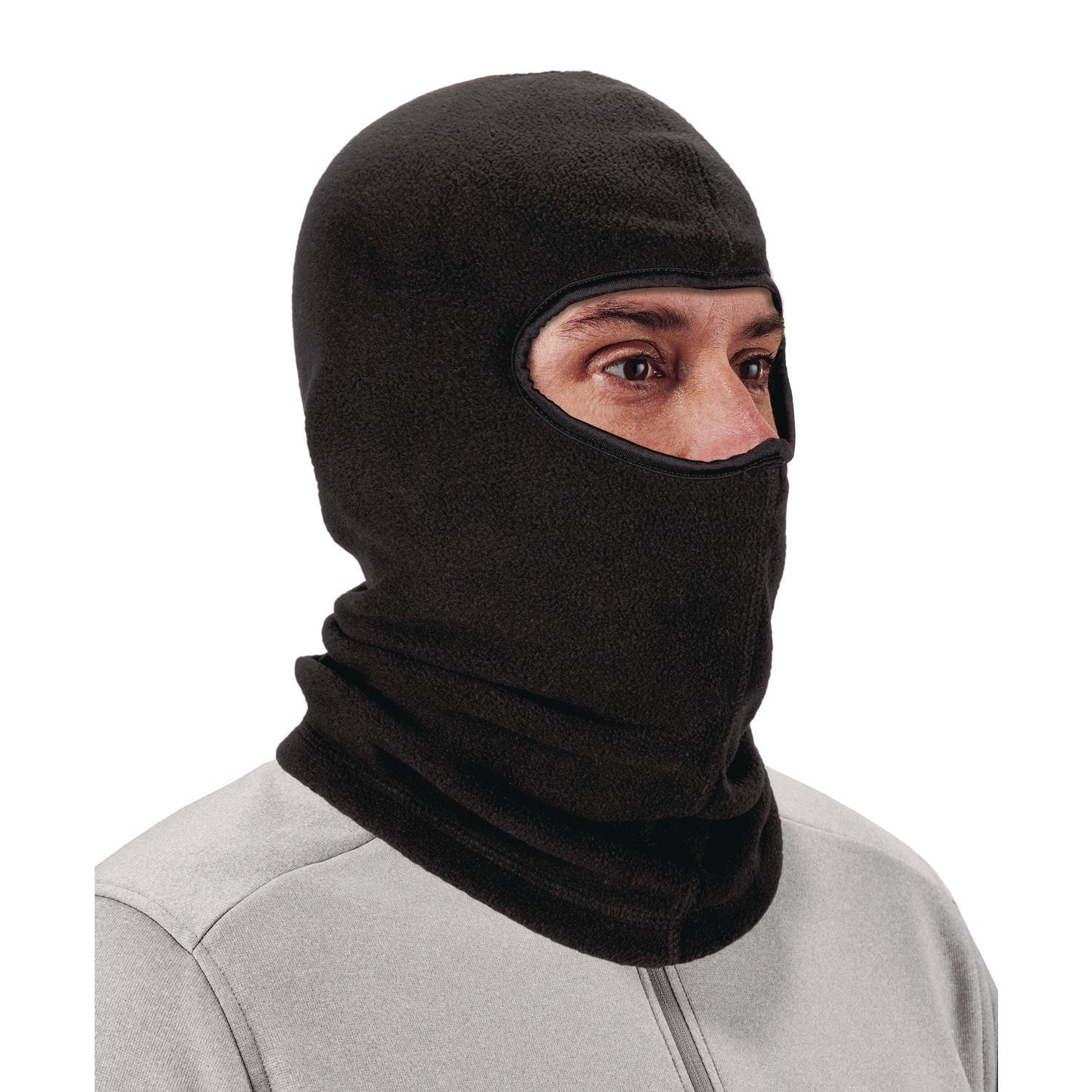 N-Ferno 6821-ECO Recycled Fleece Balaclava Face Mask, Polyester/Spandex, One Size Fits Most, Black ergodyne® Flipcost