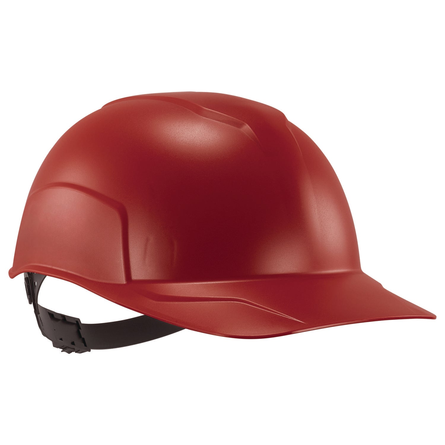 Skullerz 8952 Hard Shell Bump Cap, Short Brim, Red