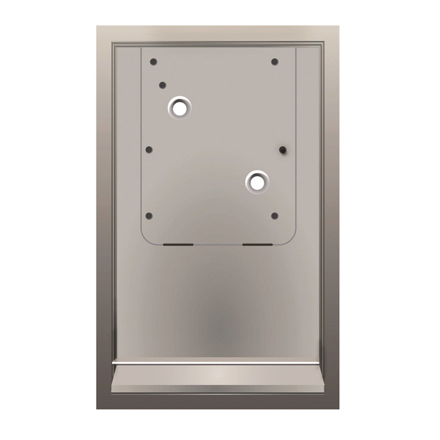 Hemlock Recess Wall Kit, 3.38 x 16.38 x 26, Stainless Steel Alpine Industries Flipcost